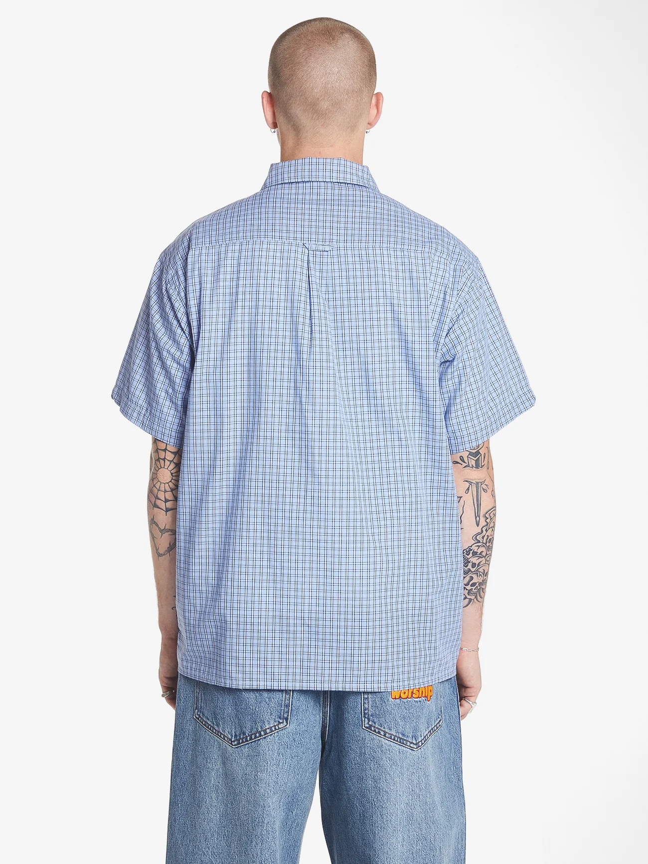 Inferno Short Sleeve Shirt - Blue - Image 2