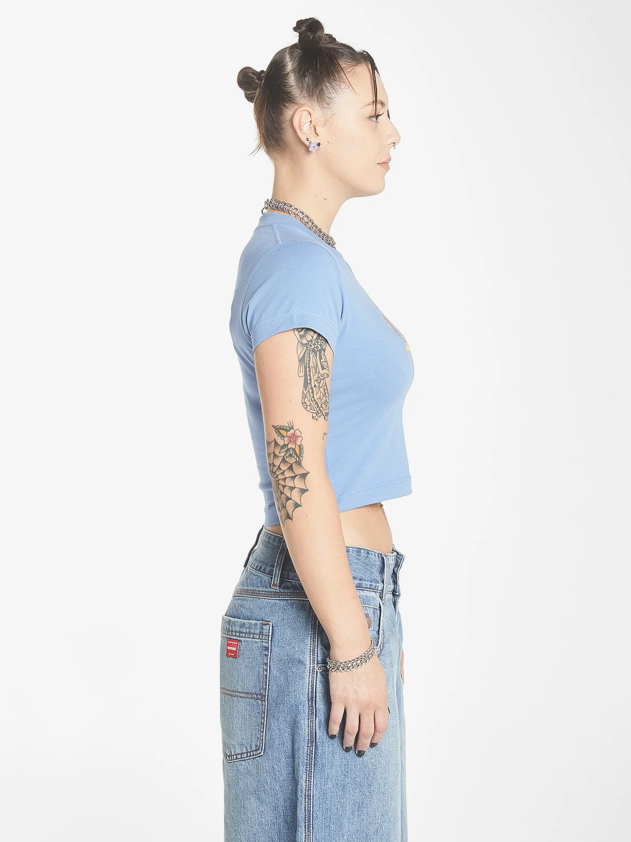 Inferno Teeny Tee - Columbian Blue - Image 3