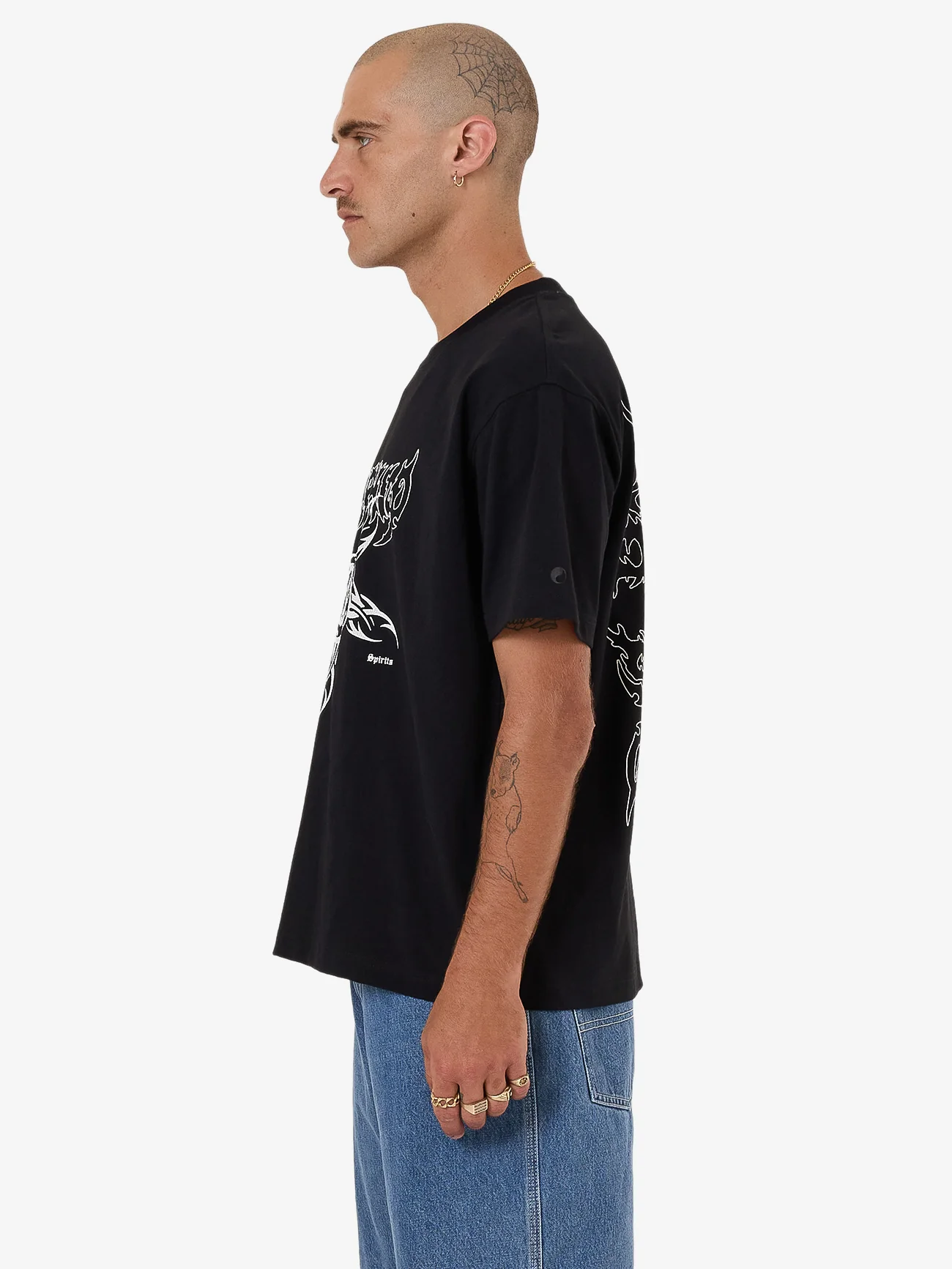 Inherit Tee - Black - Image 5