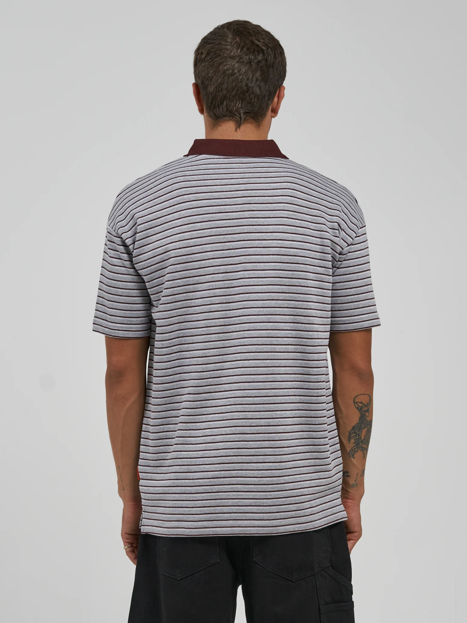 Insanity Polo - Grey Marle - Image 5