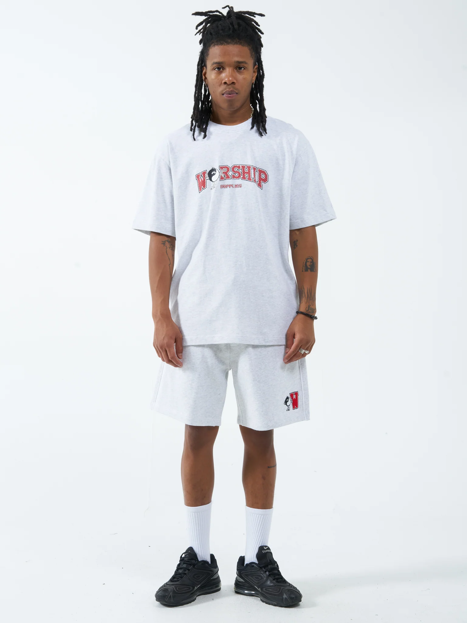 Ivy League Tee - Snow Marle - Image 5