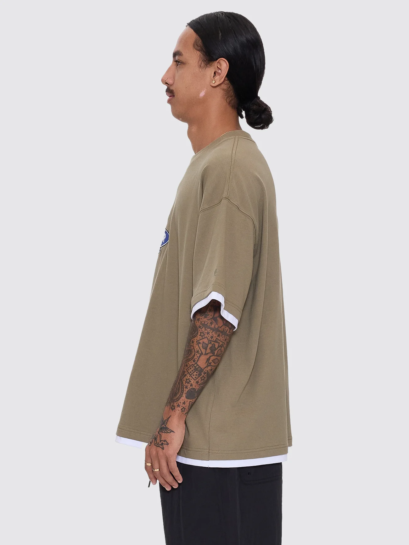 Jaws Oversize Tee - Kelp - Image 3