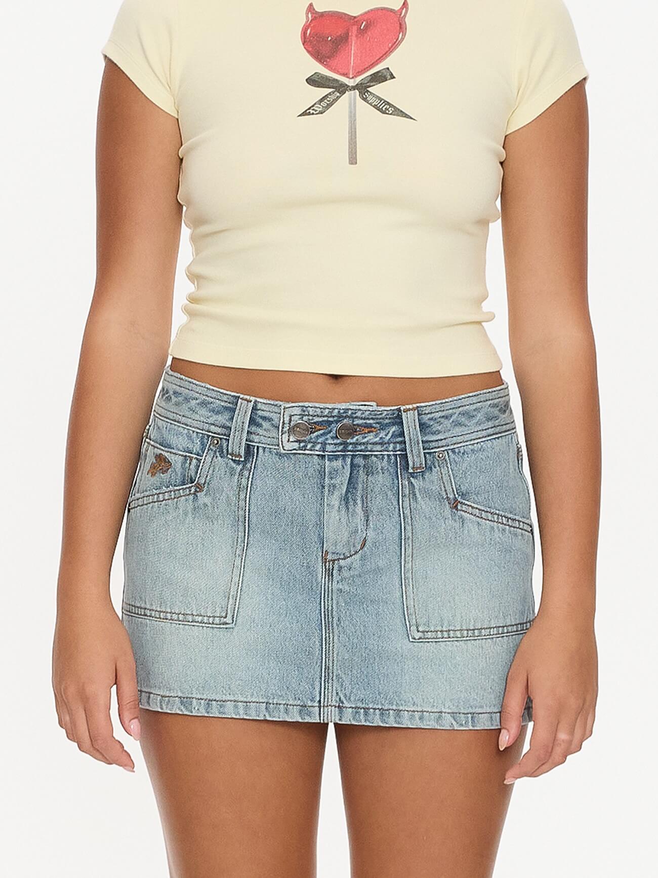 Jilted Micro Skirt - Light N Dirty - Image 5