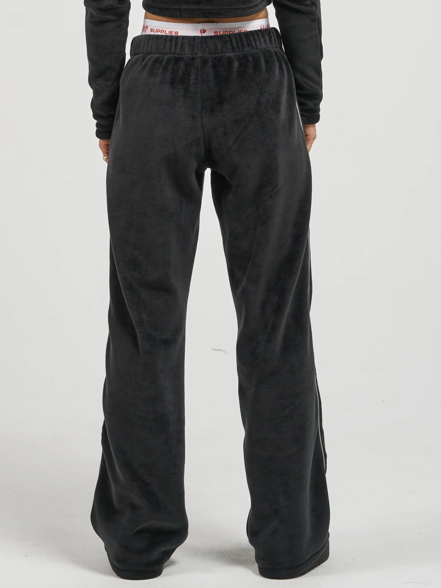 Kitty Velour Pant  - Black - Image 5