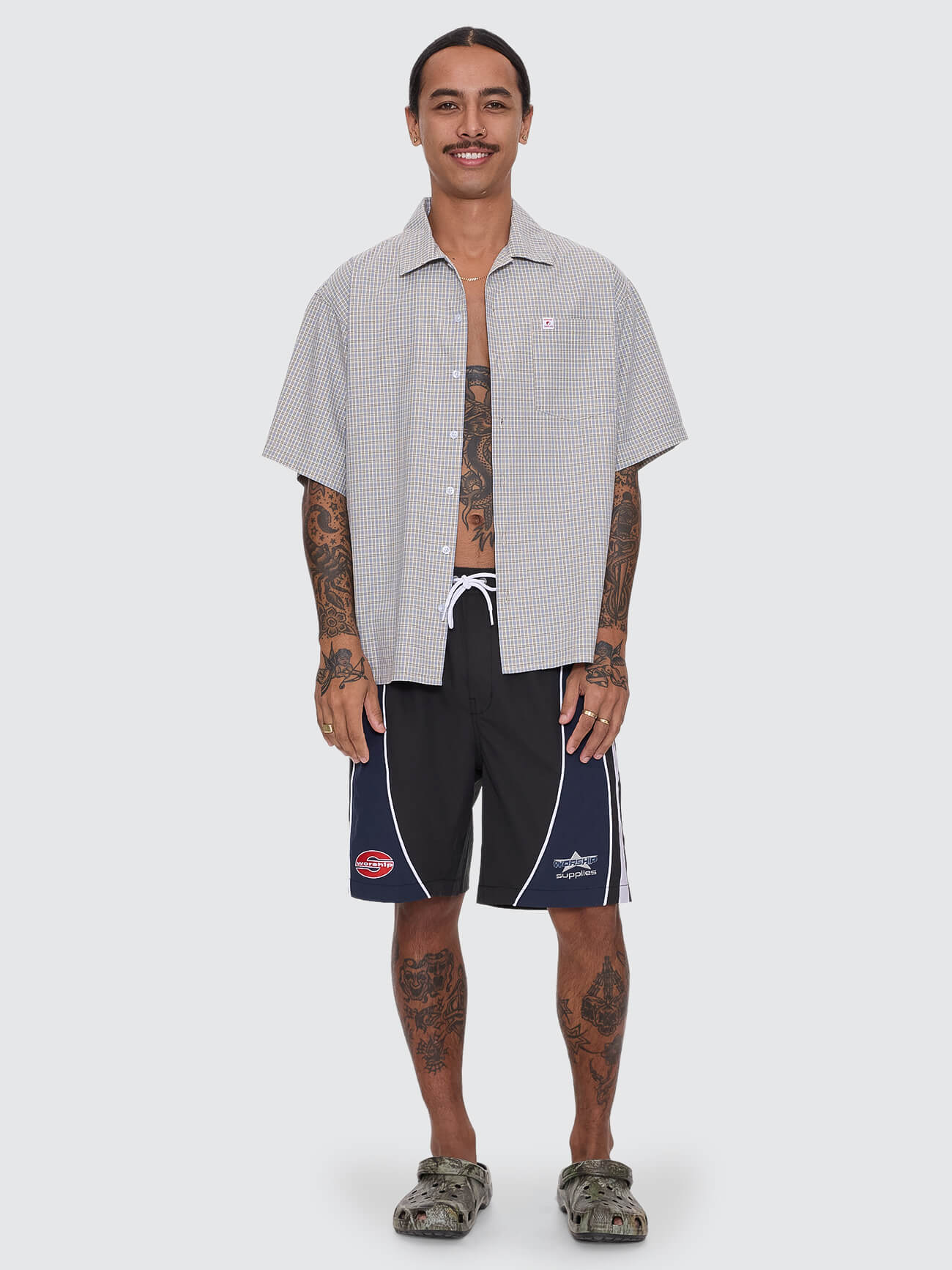 Laps Elastic Swim Short - Worn Black - Image 7