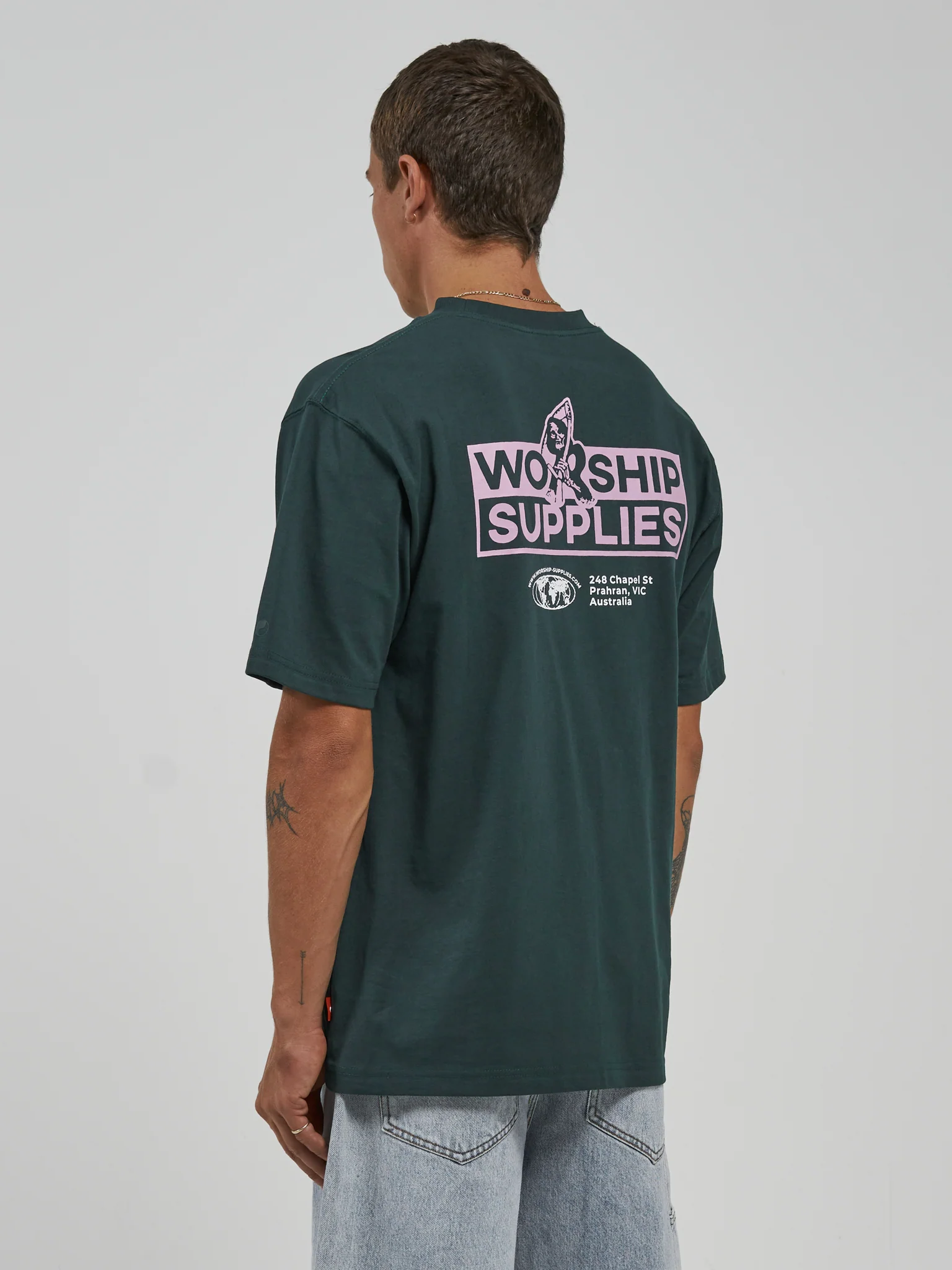 Location Tee - Forest Green - Image 5