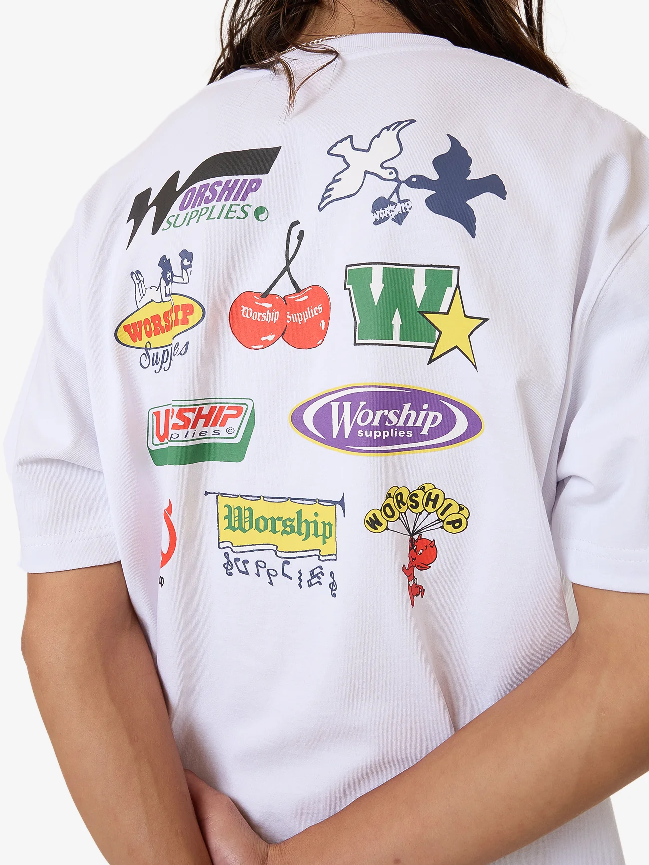 Logomania Tee - White - Image 7