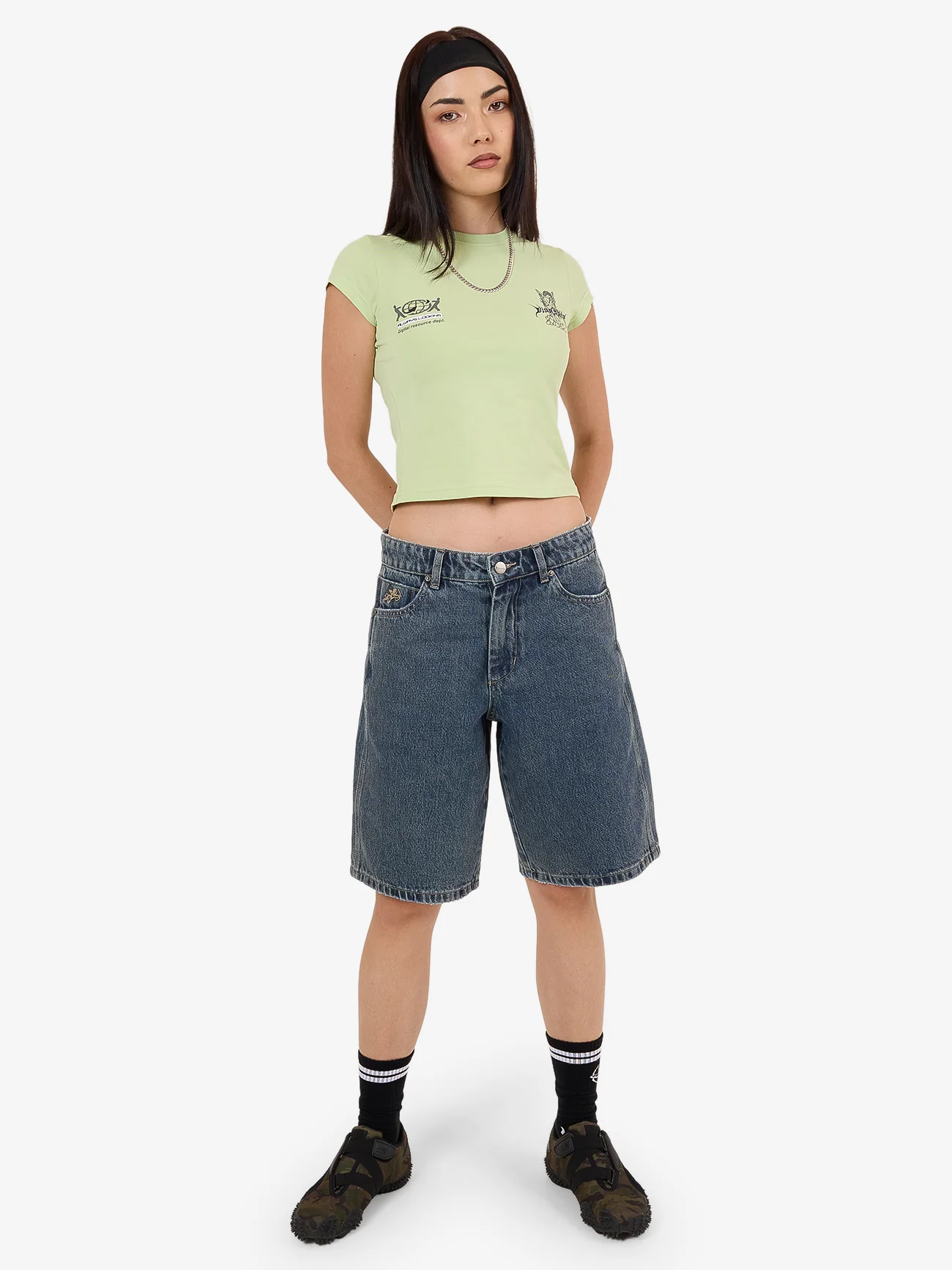 Logorama Cap Sleeve Tee - Margarita - Image 3