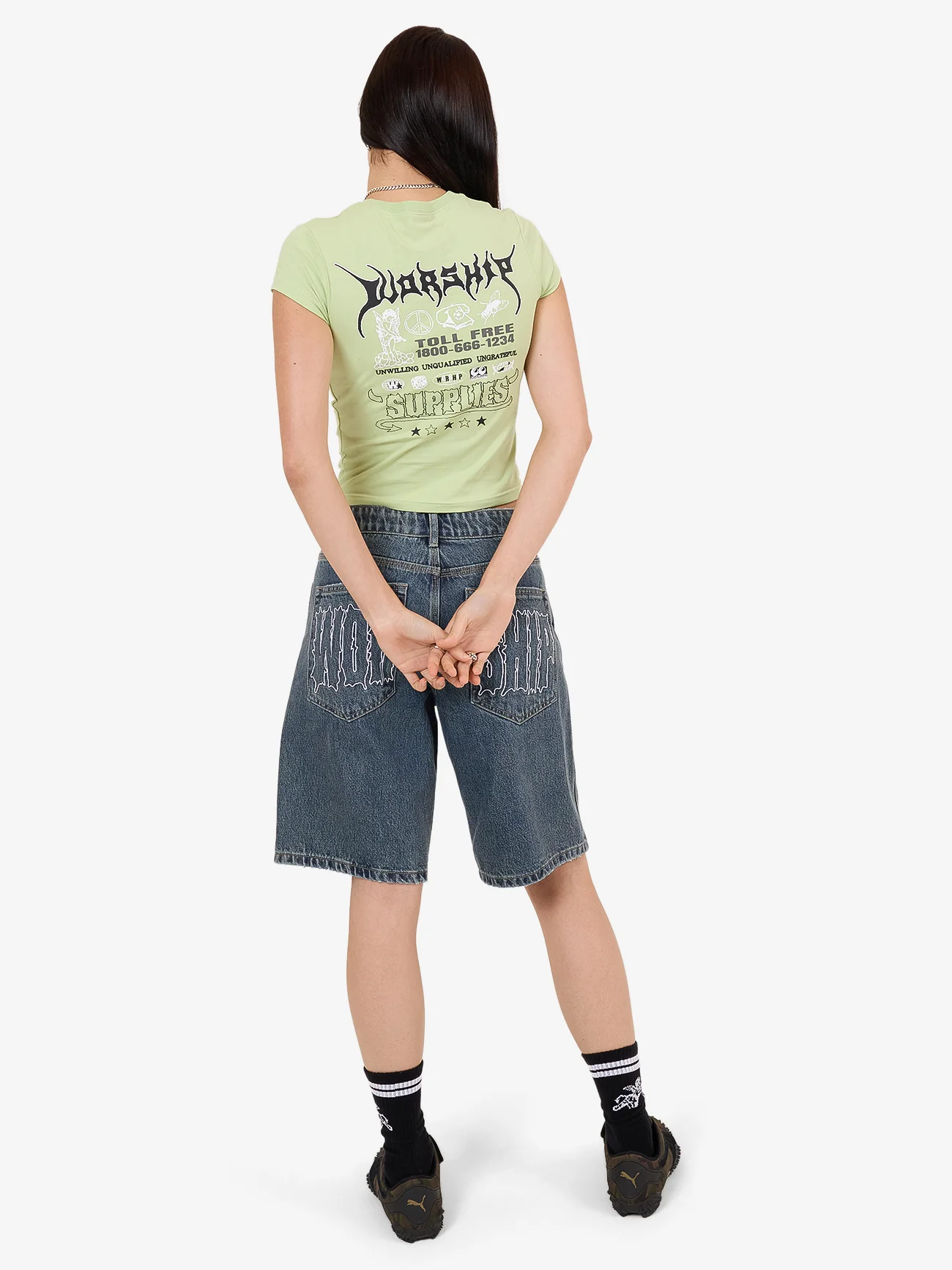 Logorama Cap Sleeve Tee - Margarita - Image 7