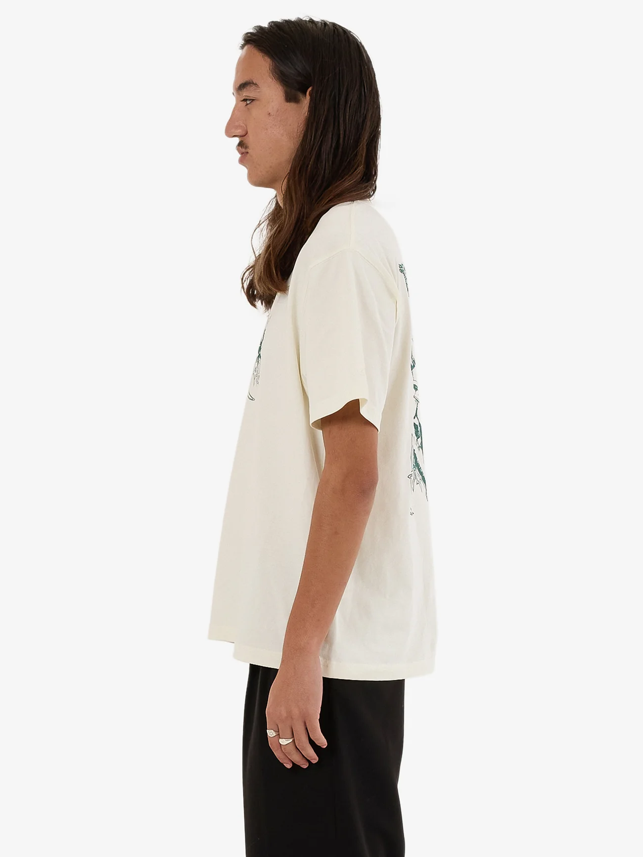 Long Shot Tee - Bone - Image 3