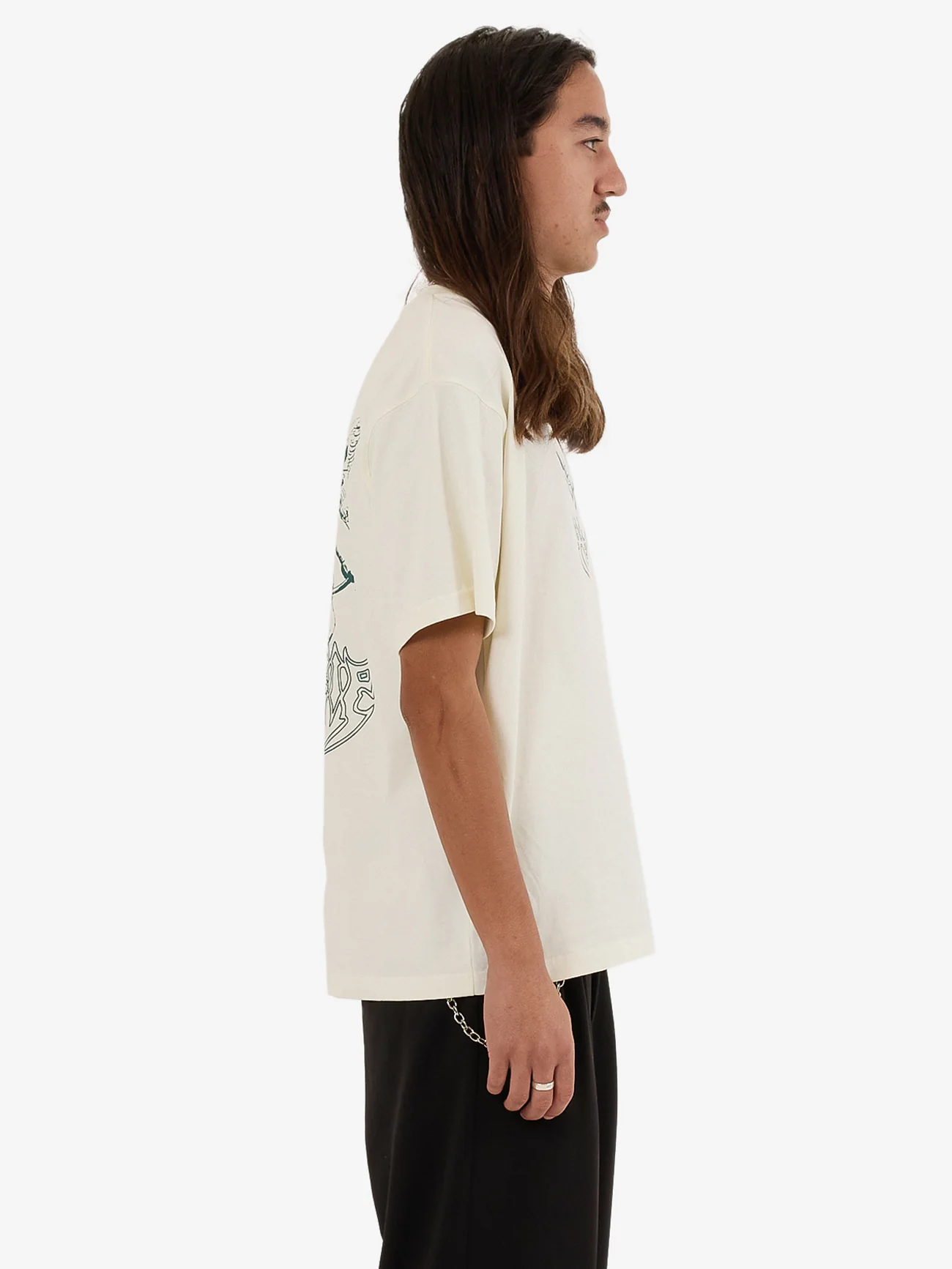 Long Shot Tee - Bone - Image 4