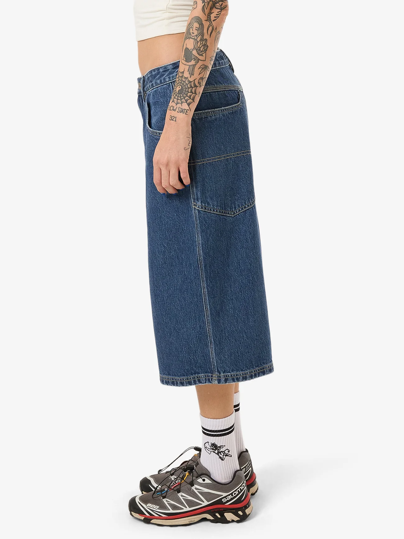 Longboy Short - Worn Blue Rinse - Image 3