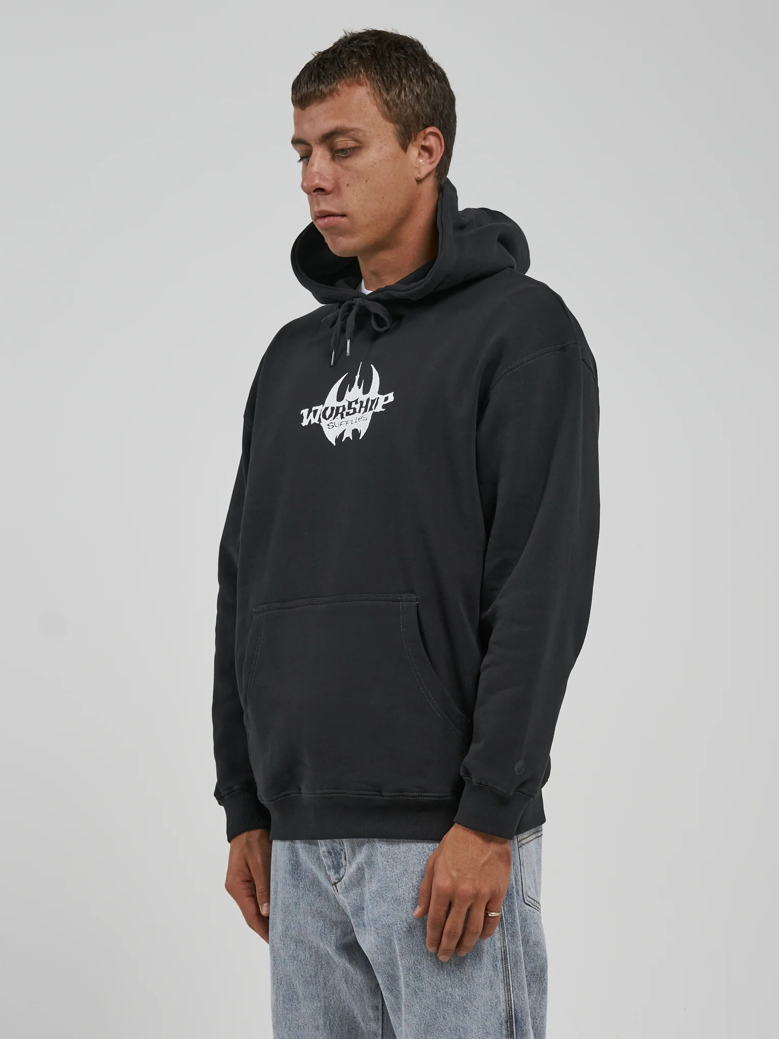 Lorzac Hood - Washed Black - Image 2