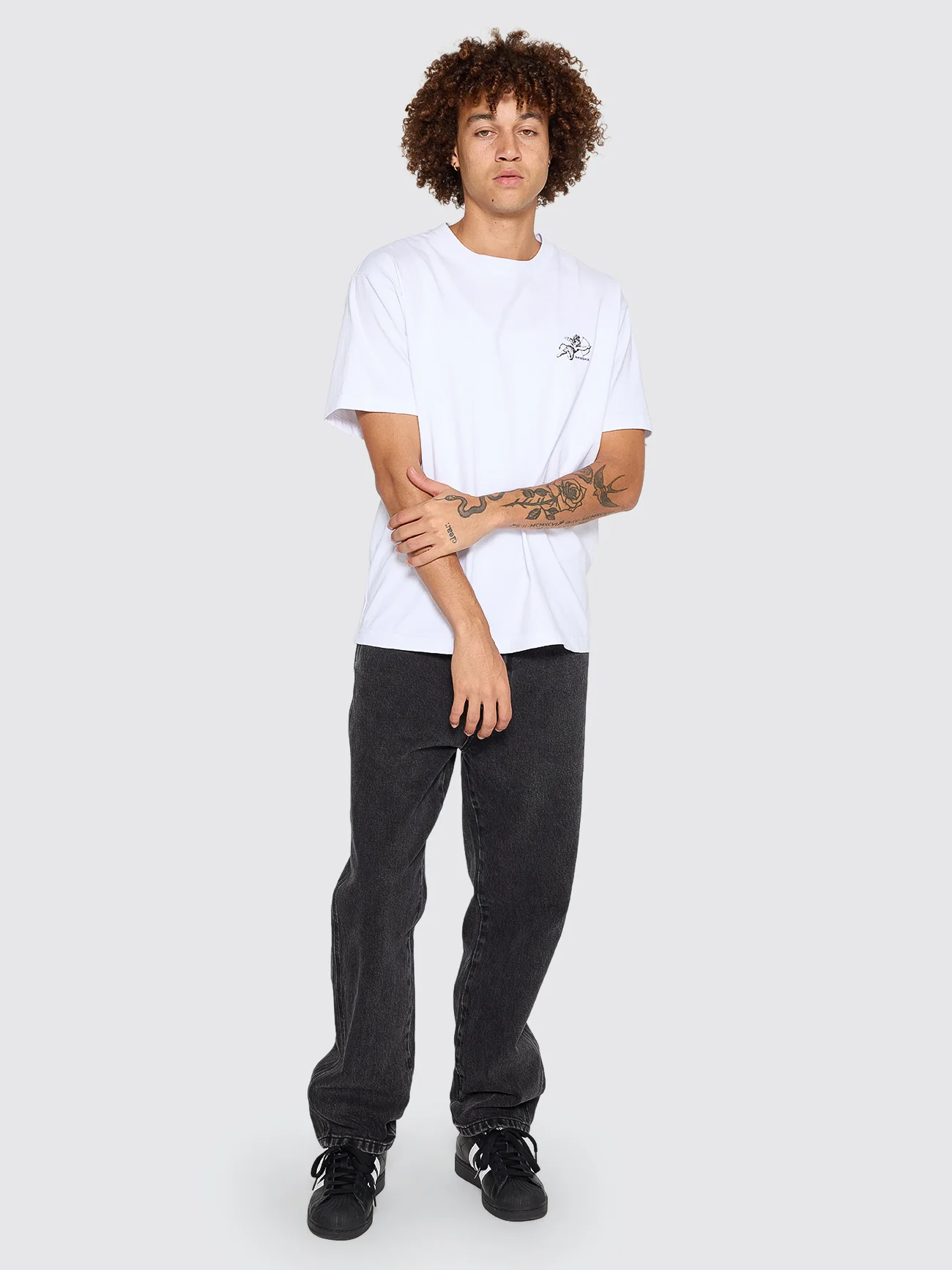 Lounger Jean - Black Rinse - Image 5
