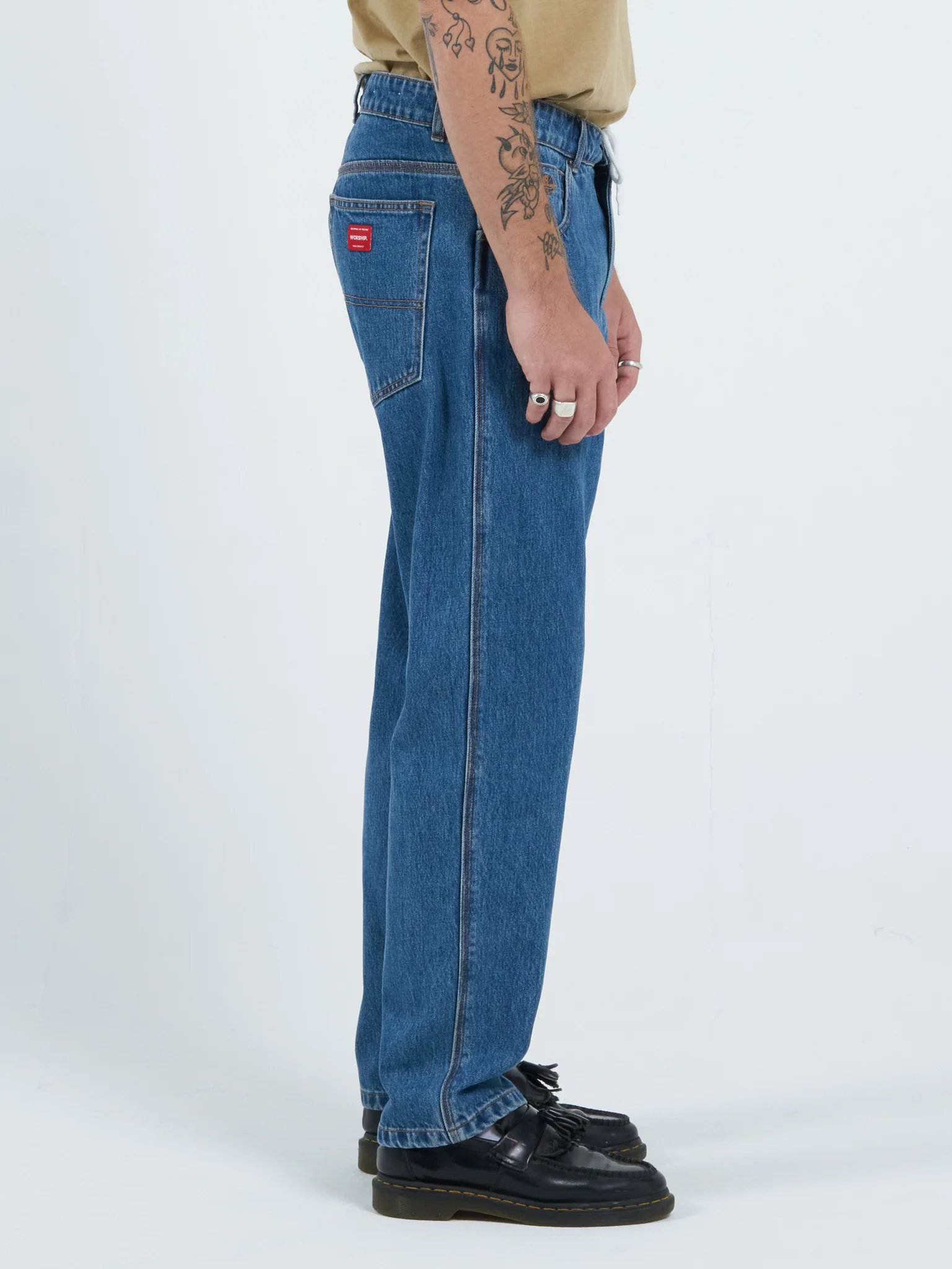 Lounger Jean - Classic Mid Blue - Image 4