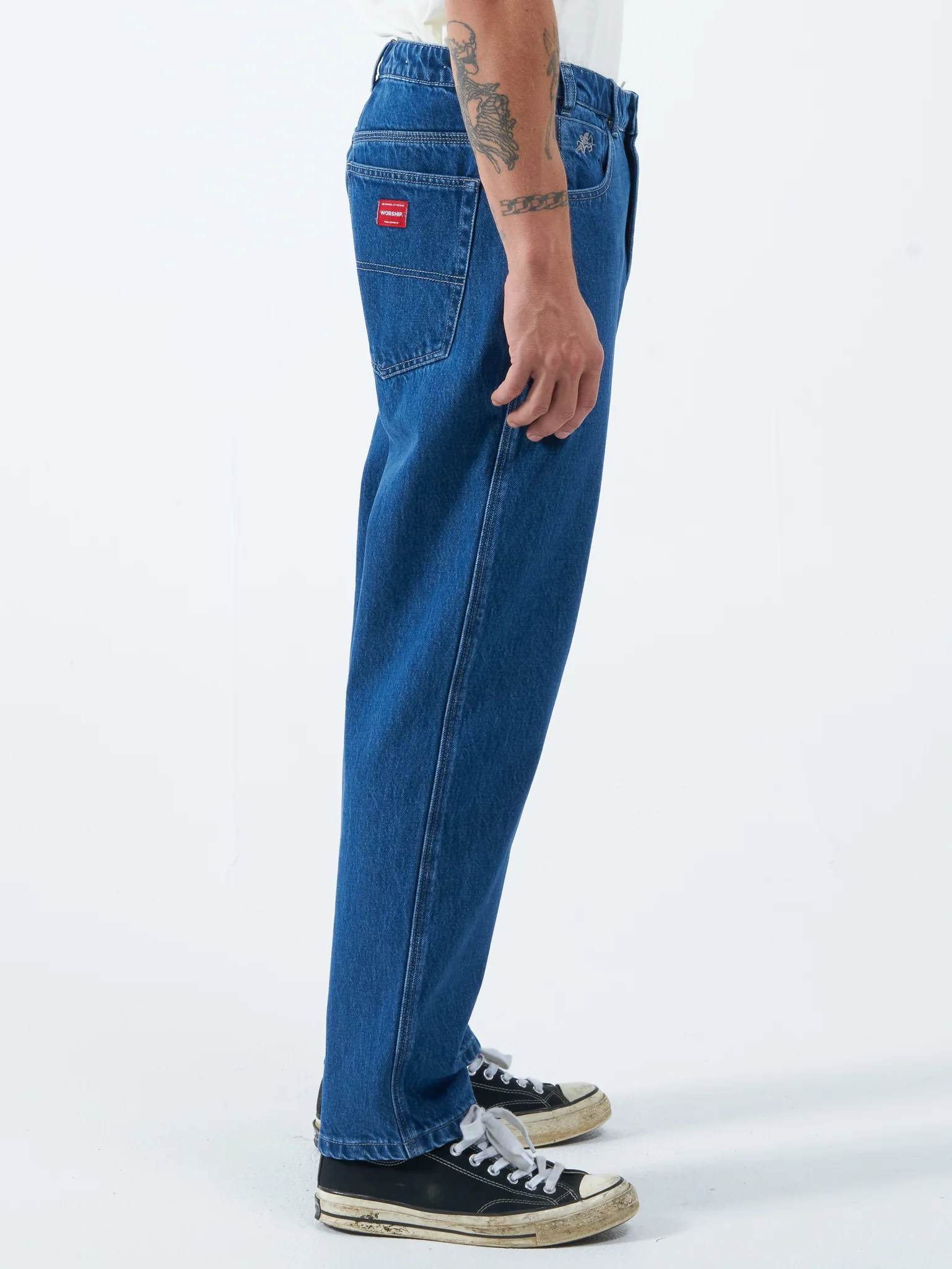 Lounger Jean - Dark Electric Blue - Image 4