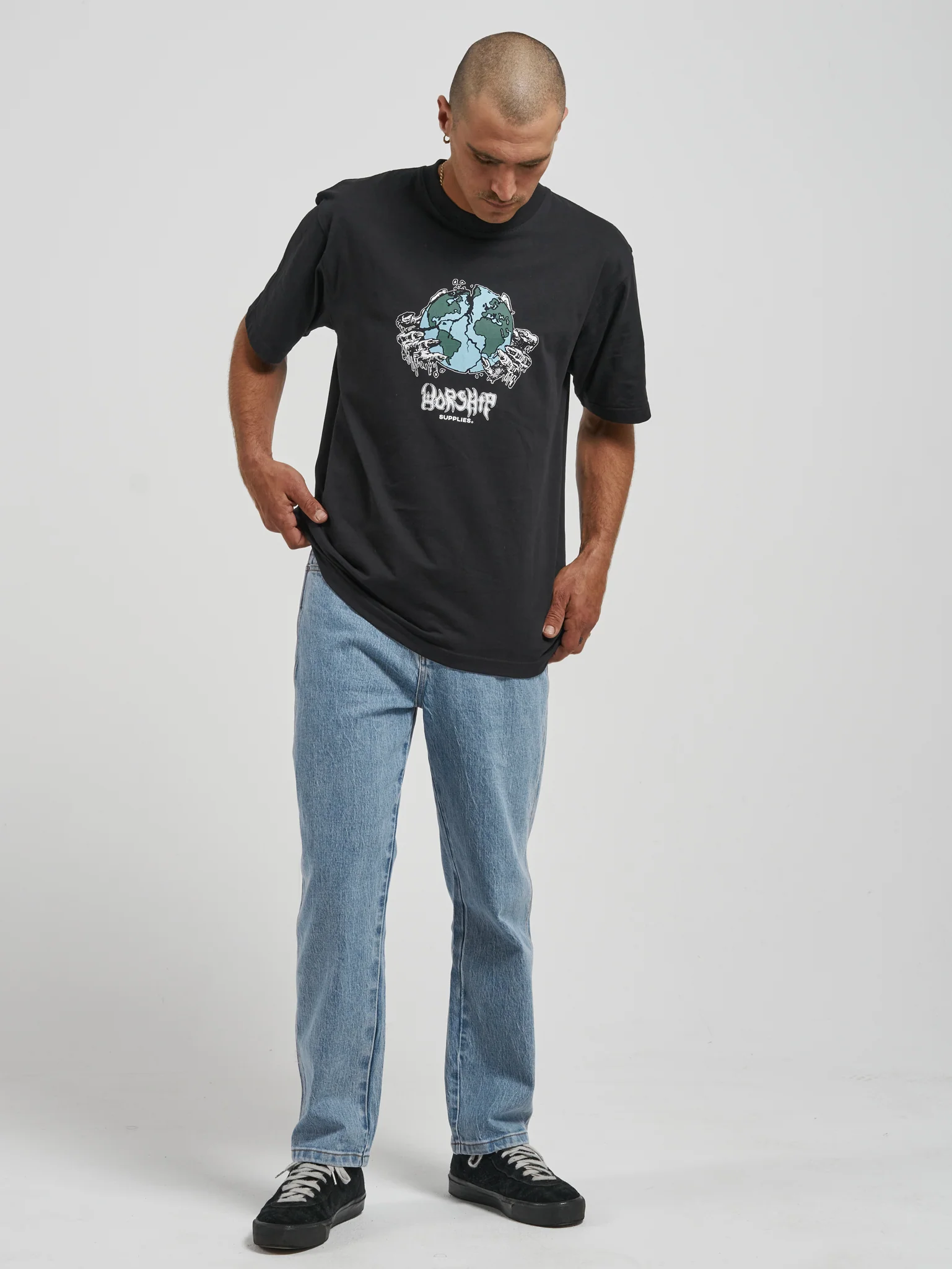 Lounger Jean - Electric Fade Blue - Image 4