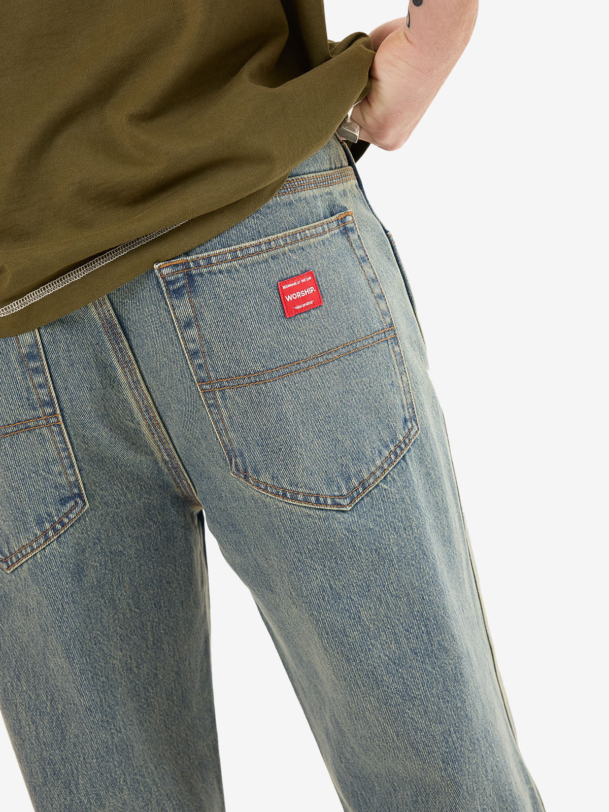 Lounger Jean - Hazard Blue - Image 4
