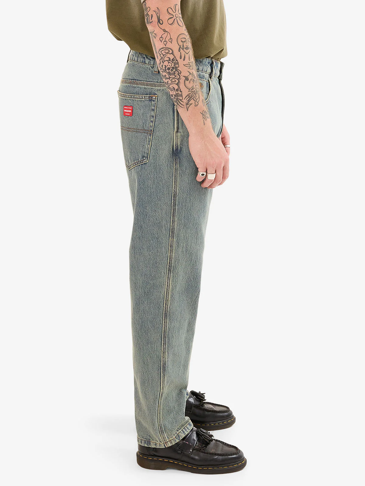 Lounger Jean - Hazard Blue - Image 5