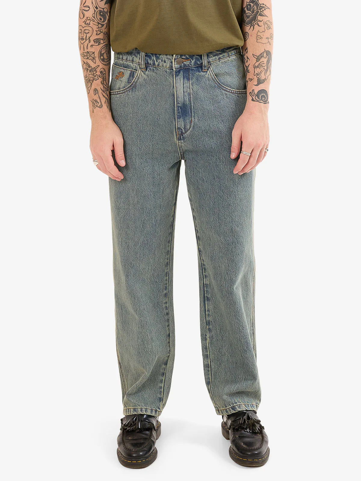 Lounger Jean - Hazard Blue - Image 7