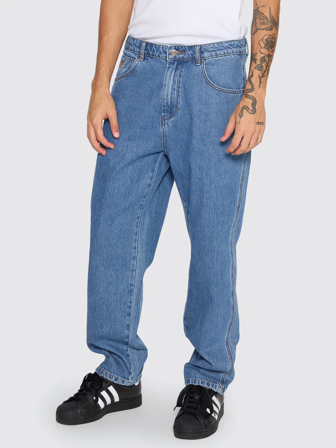 Lounger Jean - Sky High Blue - Image 3