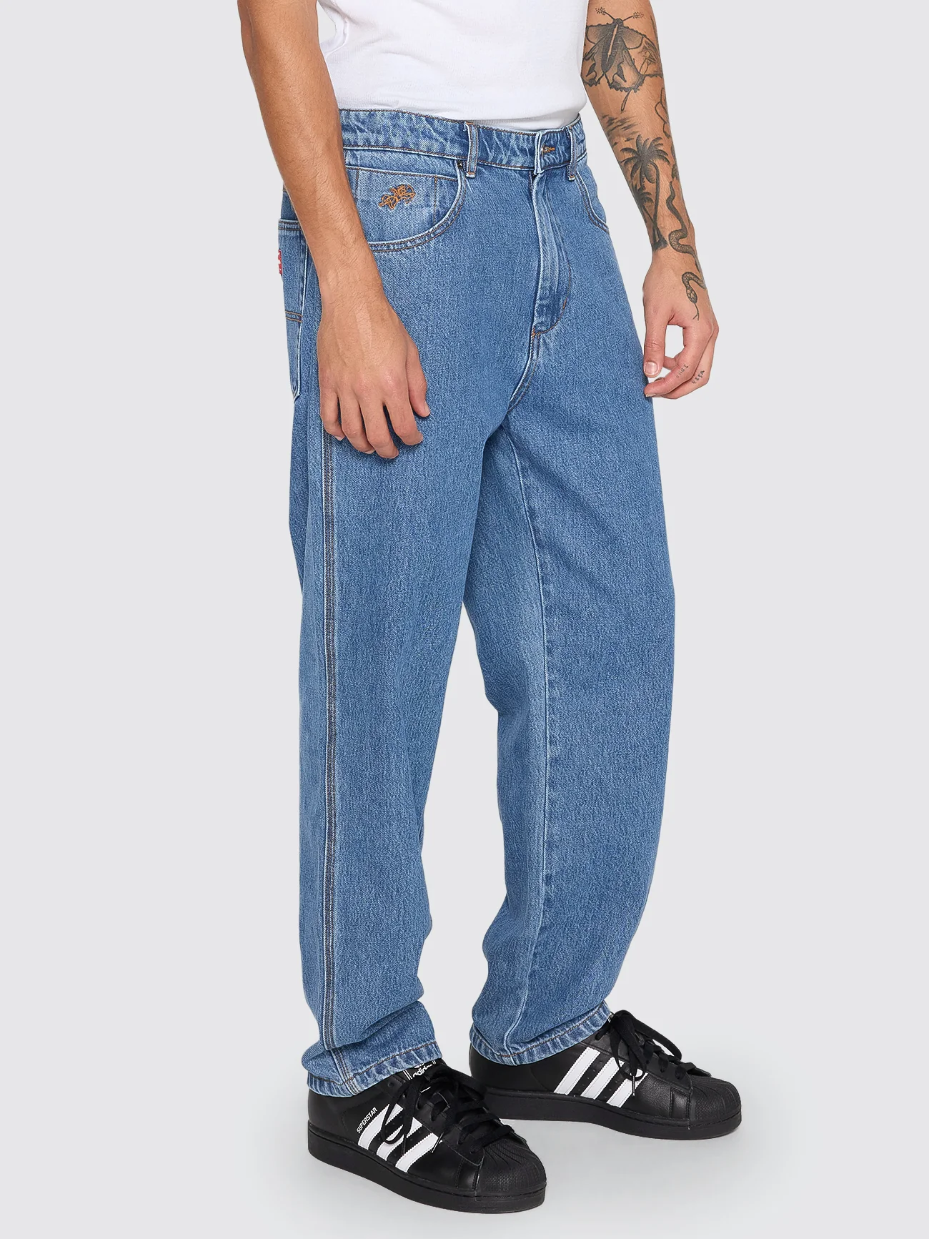 Lounger Jean - Sky High Blue - Image 6