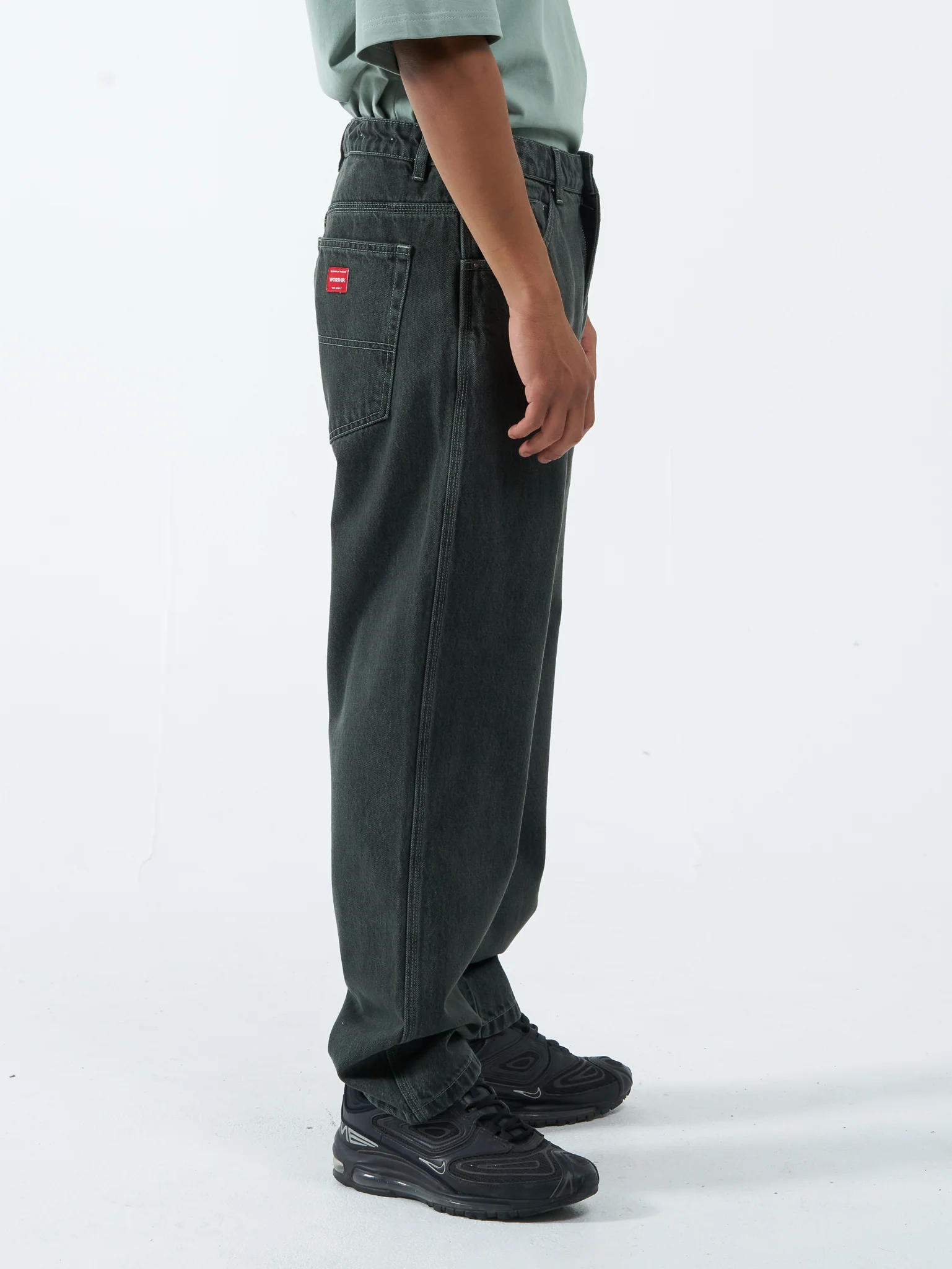 Lounger Jean - Spearmint Black Overdye - Image 4