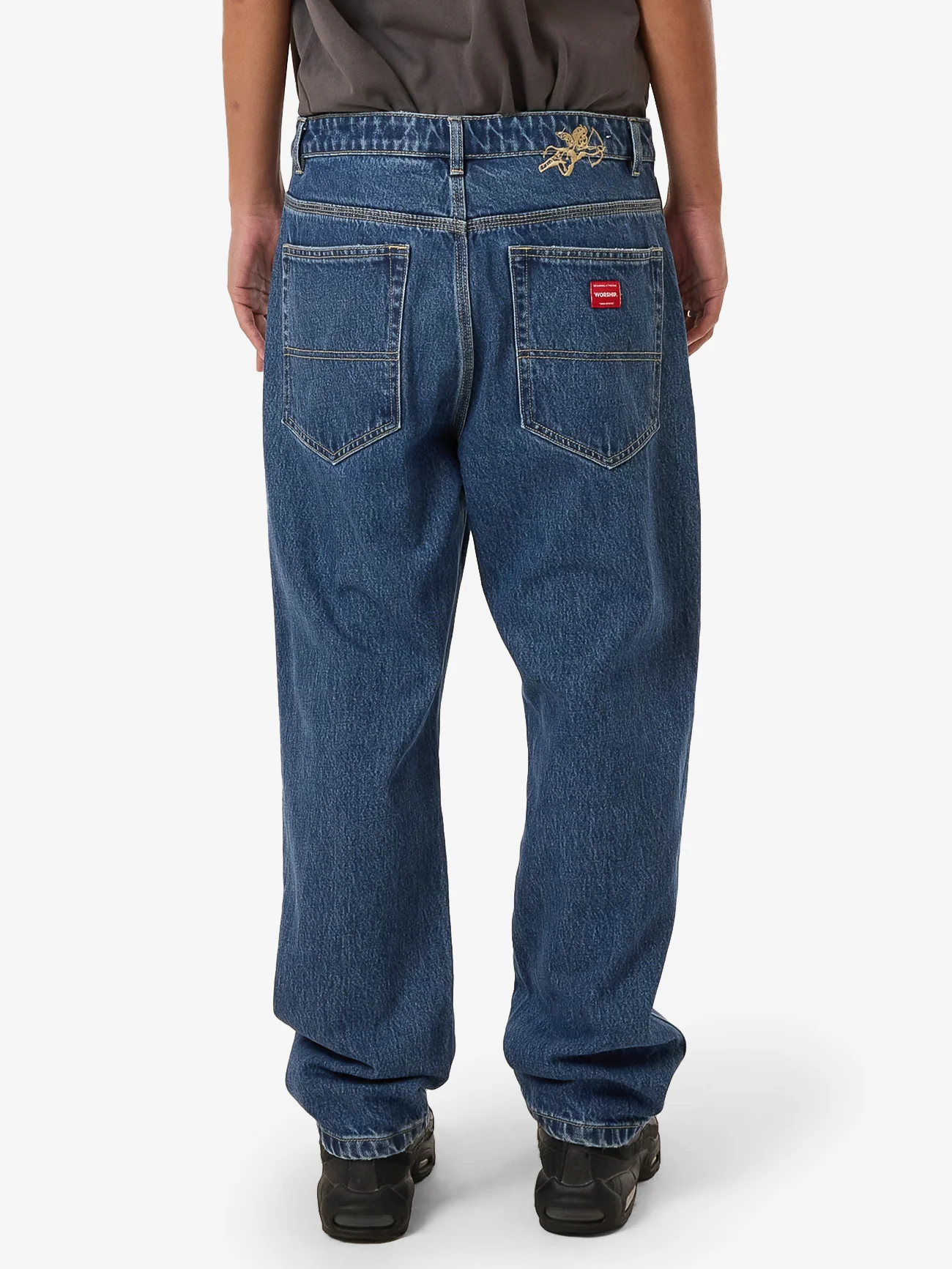 Lounger Jean - Worn Blue Rinse - Image 2