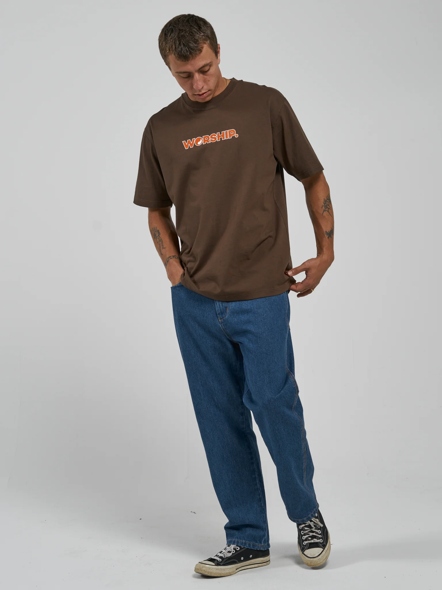 Lounger Jean - Worship Electric Blue - Image 6