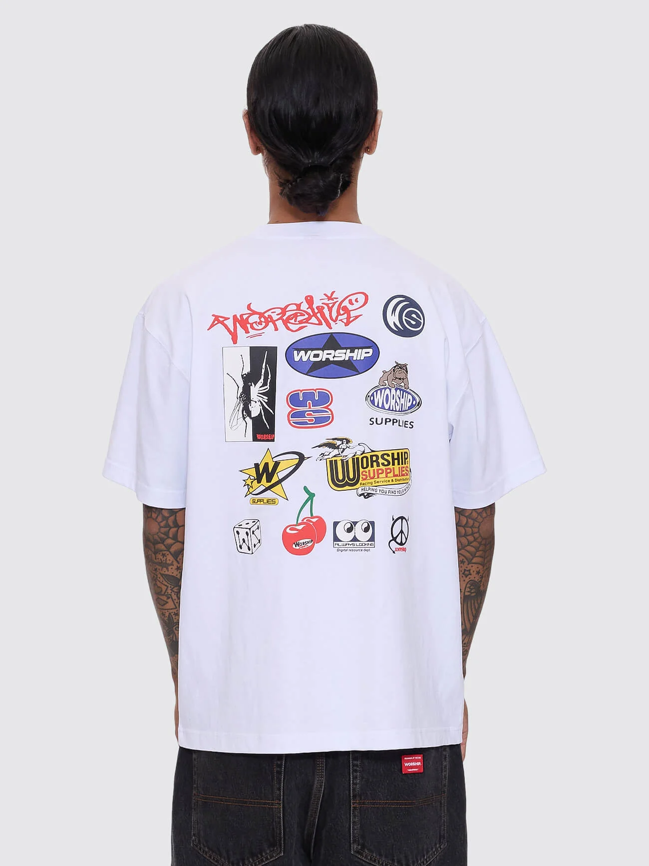 Low Goes Regular Fit Tee - White - Image 6