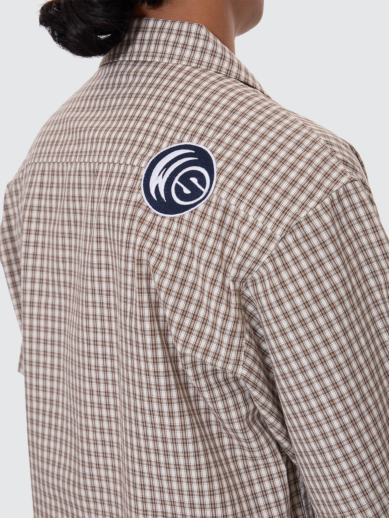 Low Goes Short Sleeve Shirt - Brown - Image 5