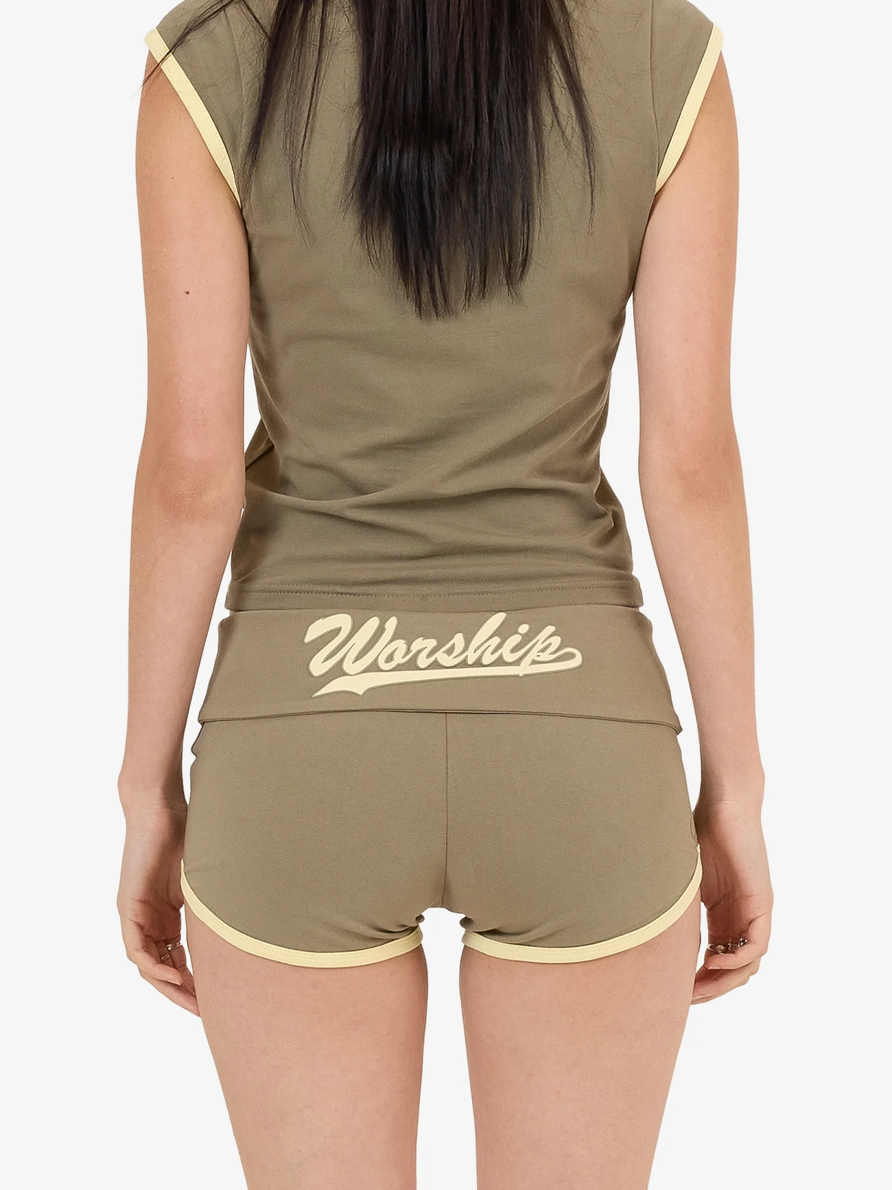 Major League Booty Shorts - Kelp - Image 5