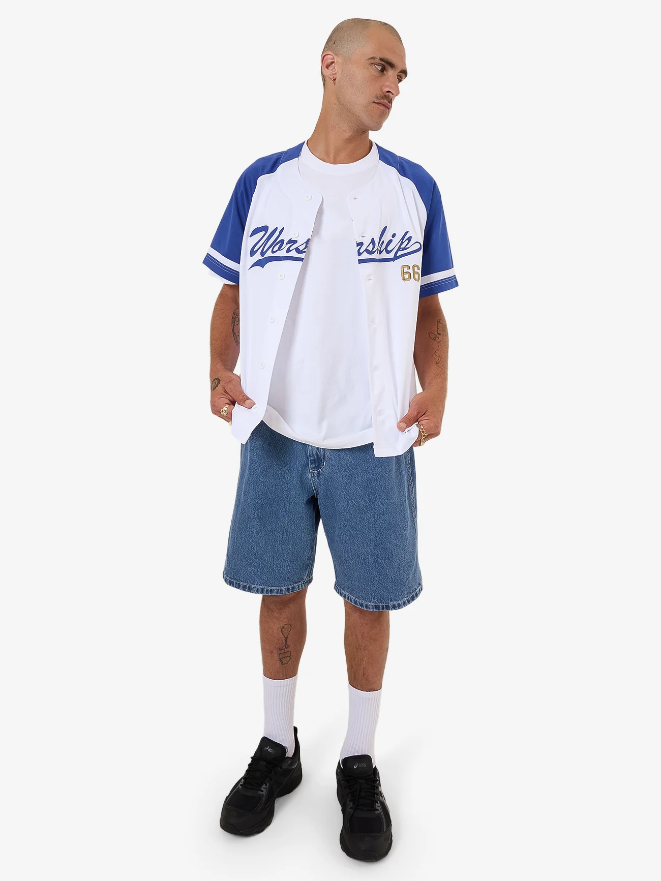 Major League Overshirt - White - Image 3
