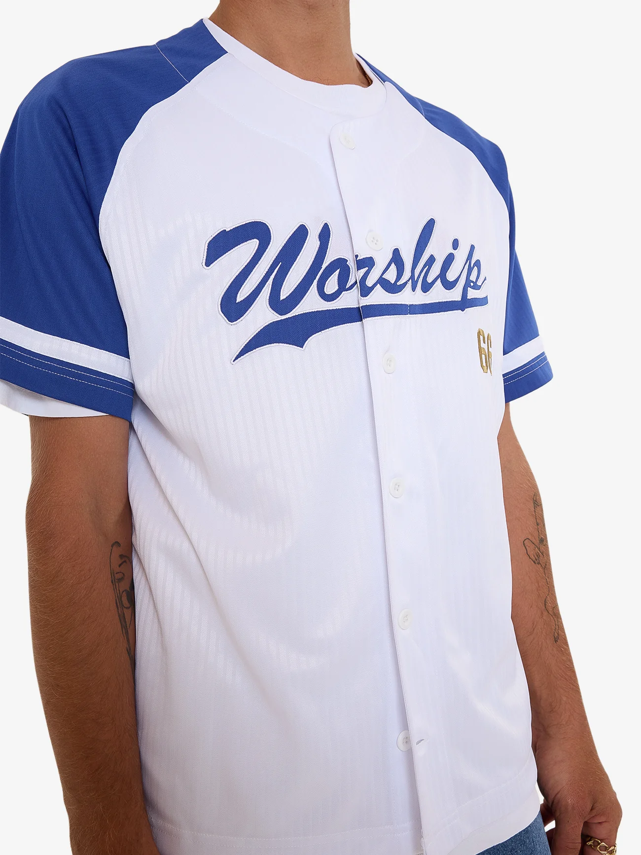 Major League Overshirt - White - Image 4