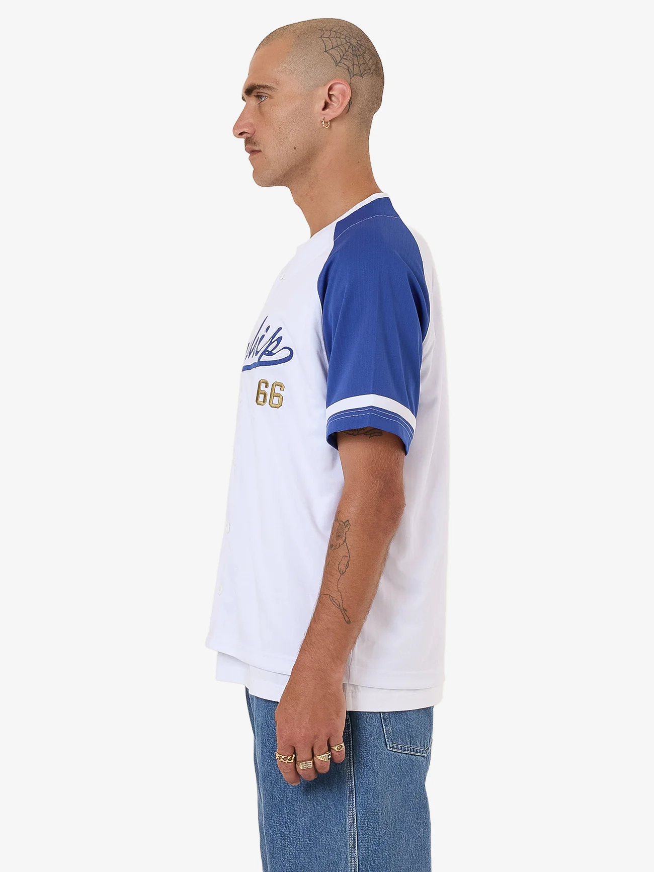Major League Overshirt - White - Image 6