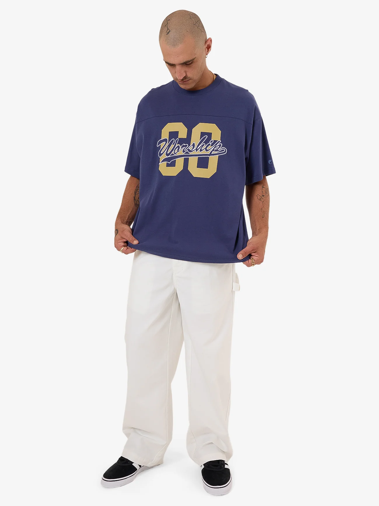 Major League Oversized Tee - Medievil Blue - Image 4