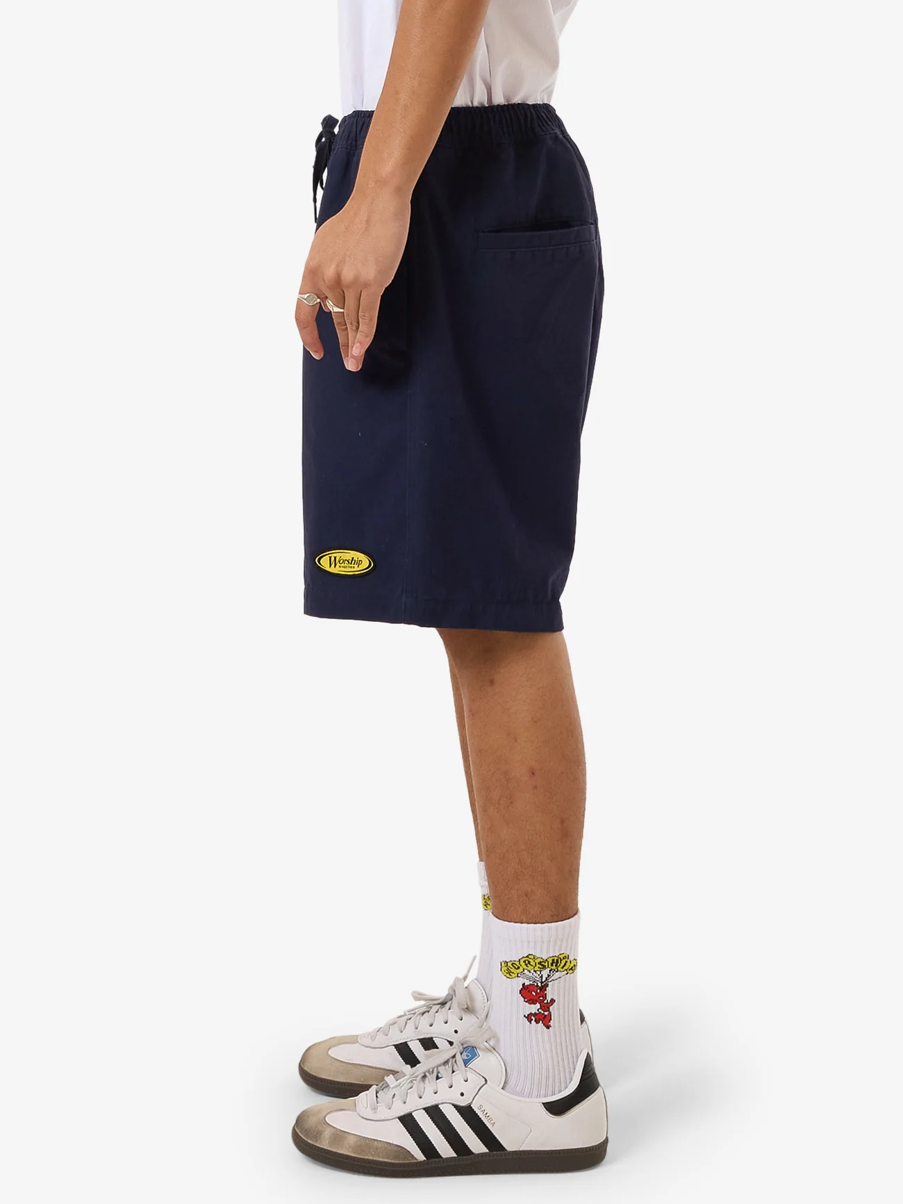 Mania  Cotton  Short  - Copen Blue - Image 3