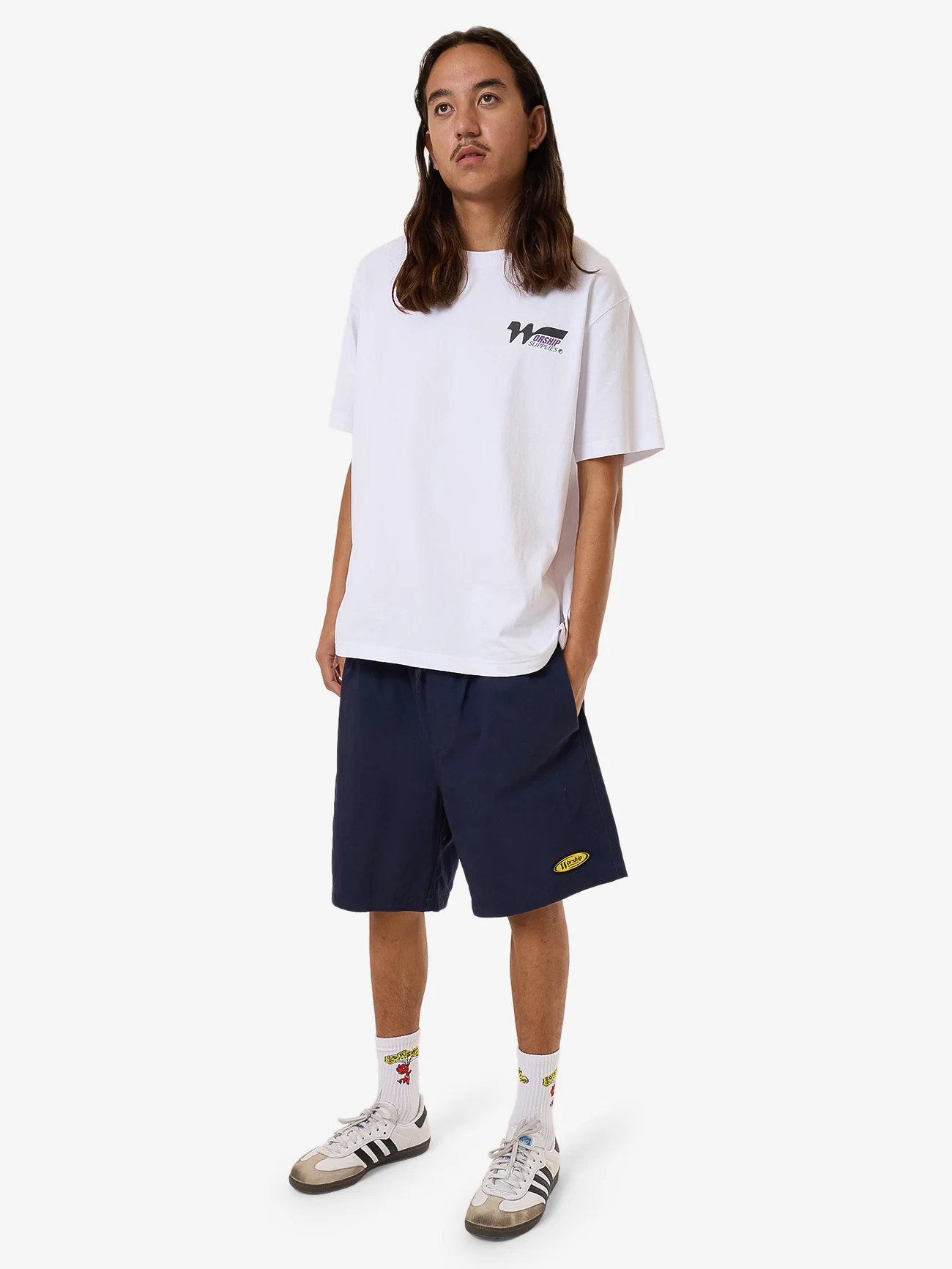 Mania  Cotton  Short  - Copen Blue - Image 5