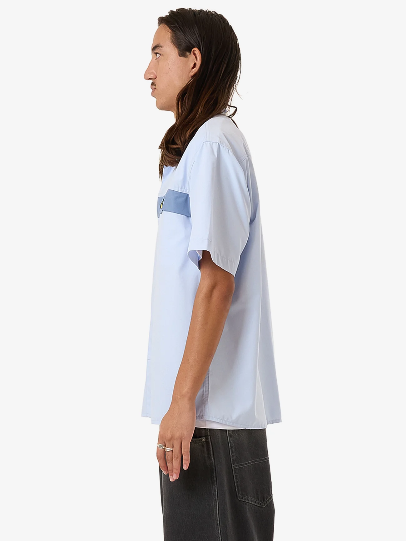 Mania Short Sleeve Shirt - Ice Melt - Image 3