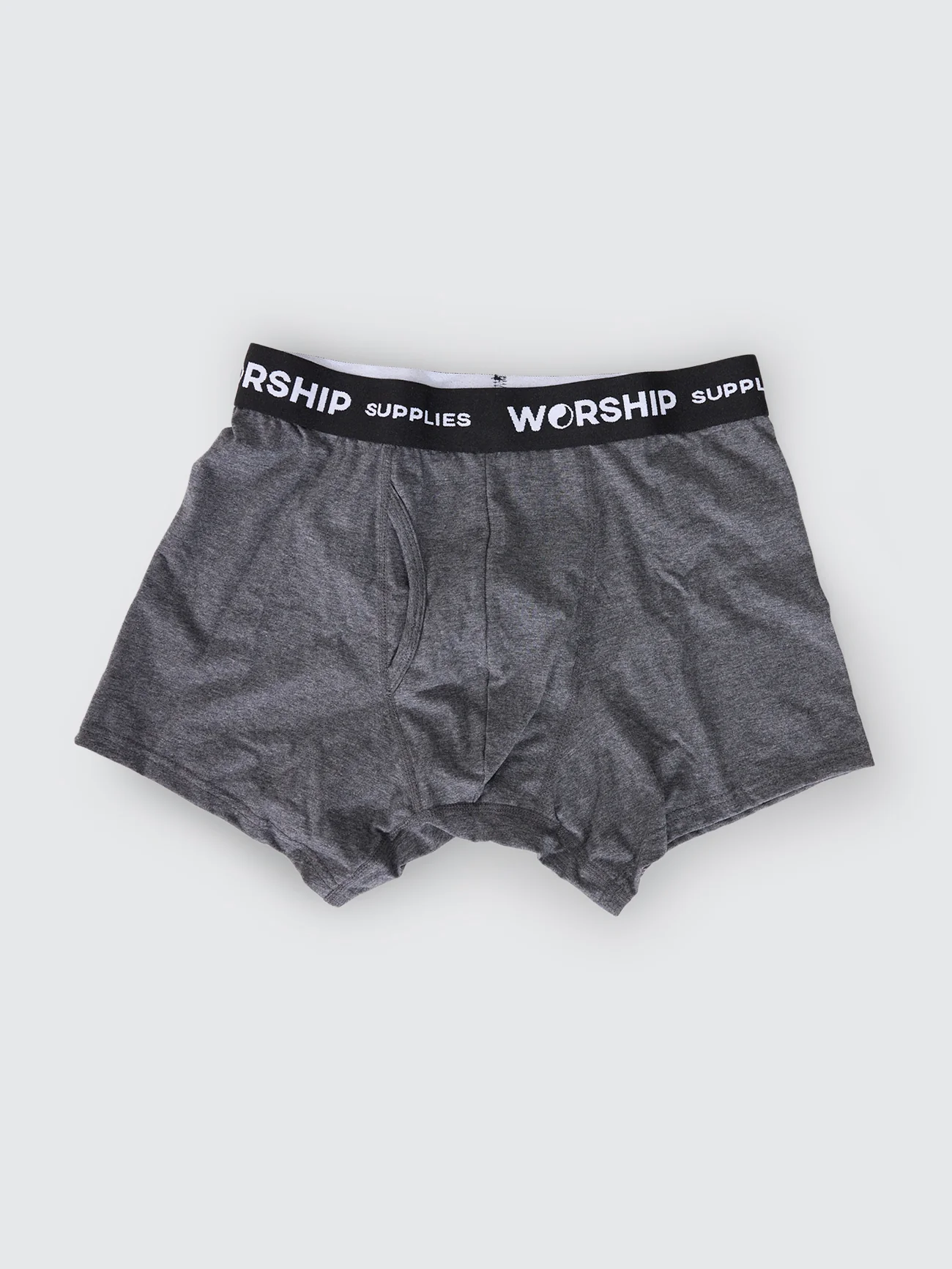 Mens Trunks 3 Pack - Black - Grey Marle - Black Marle - Image 4