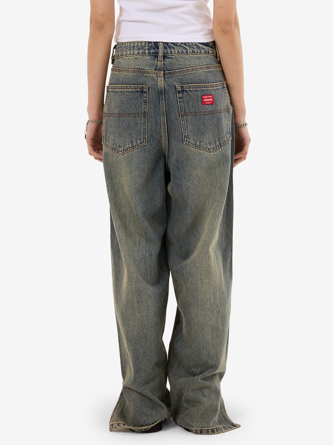 Messenger Big Baggy Split Jean - Corrosive - Image 2