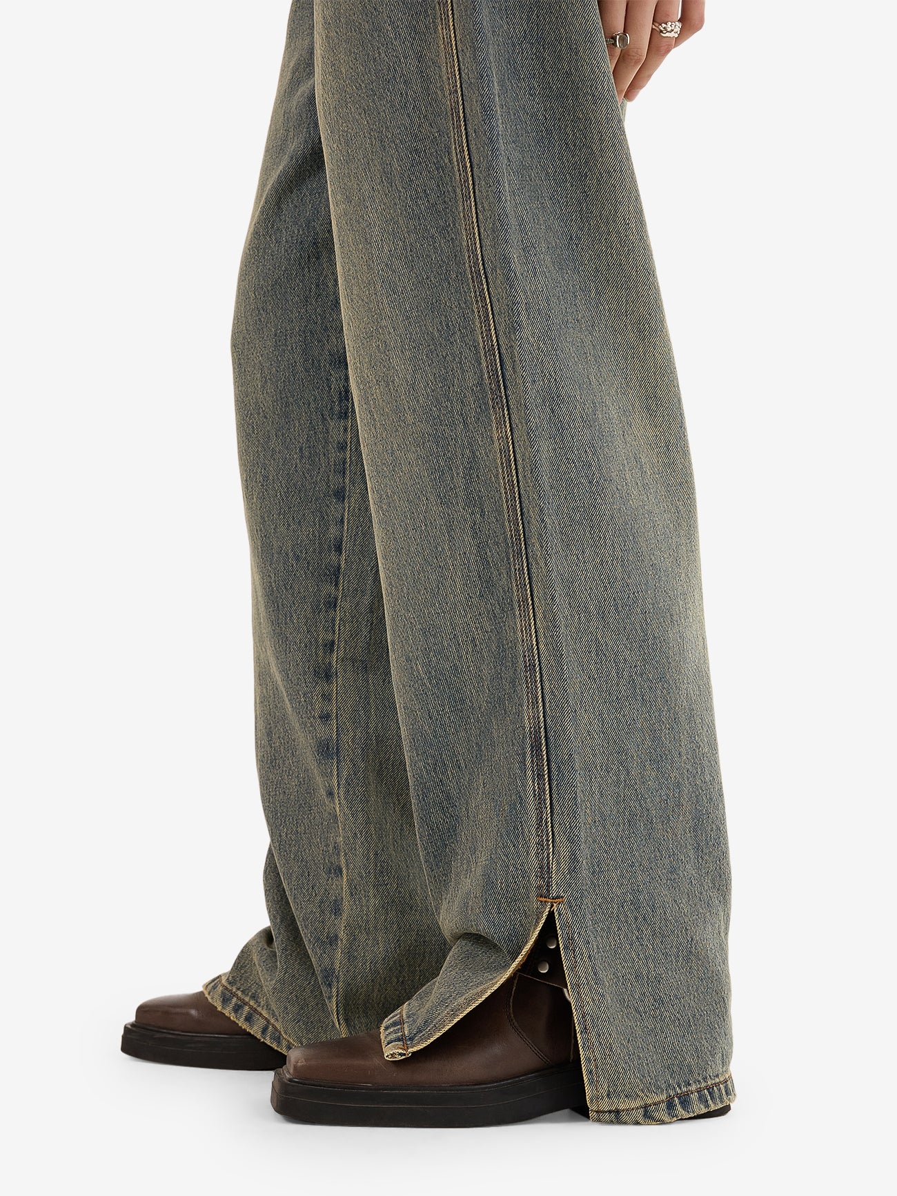 Messenger Big Baggy Split Jean - Corrosive - Image 8