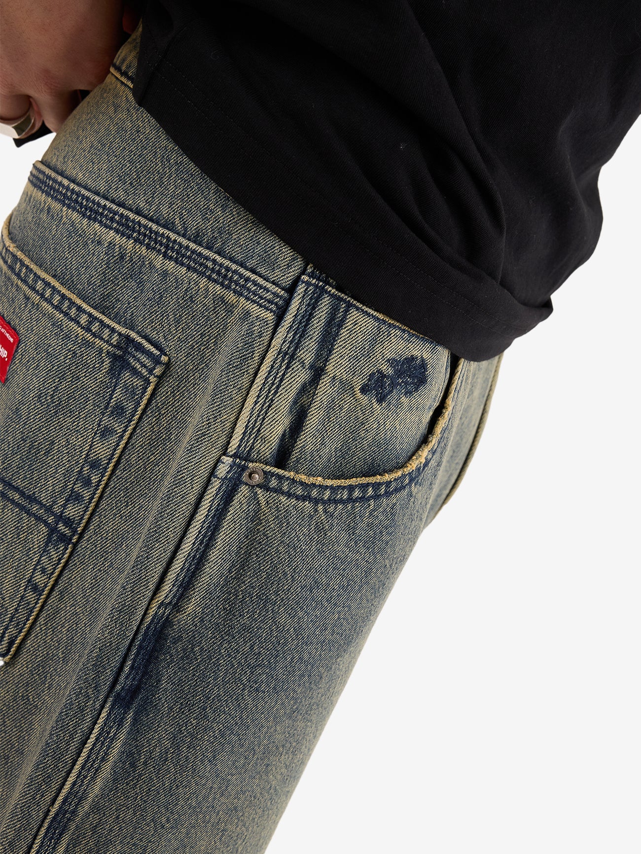Messenger Dozer Jean Short - Corrosive - Image 8