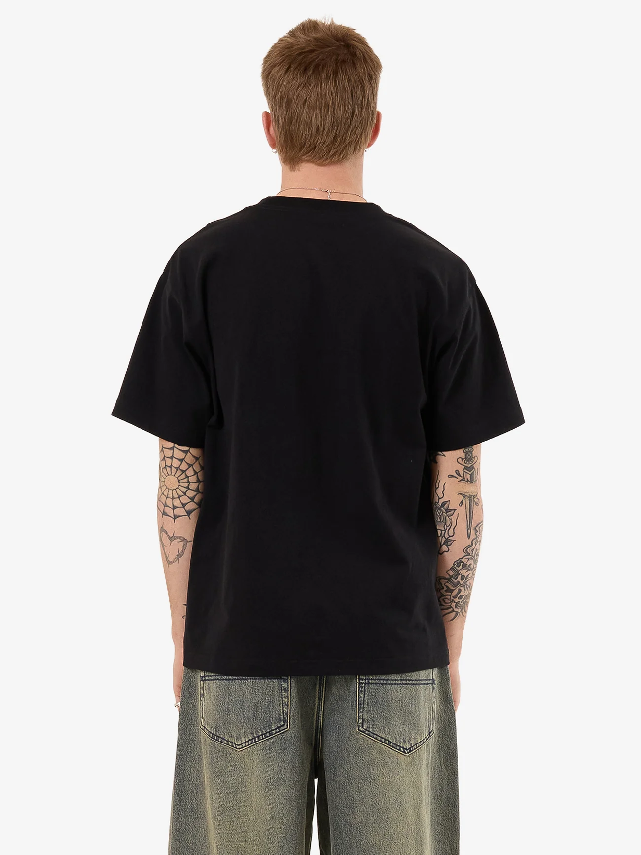 Messenger Tee - Black - Image 2