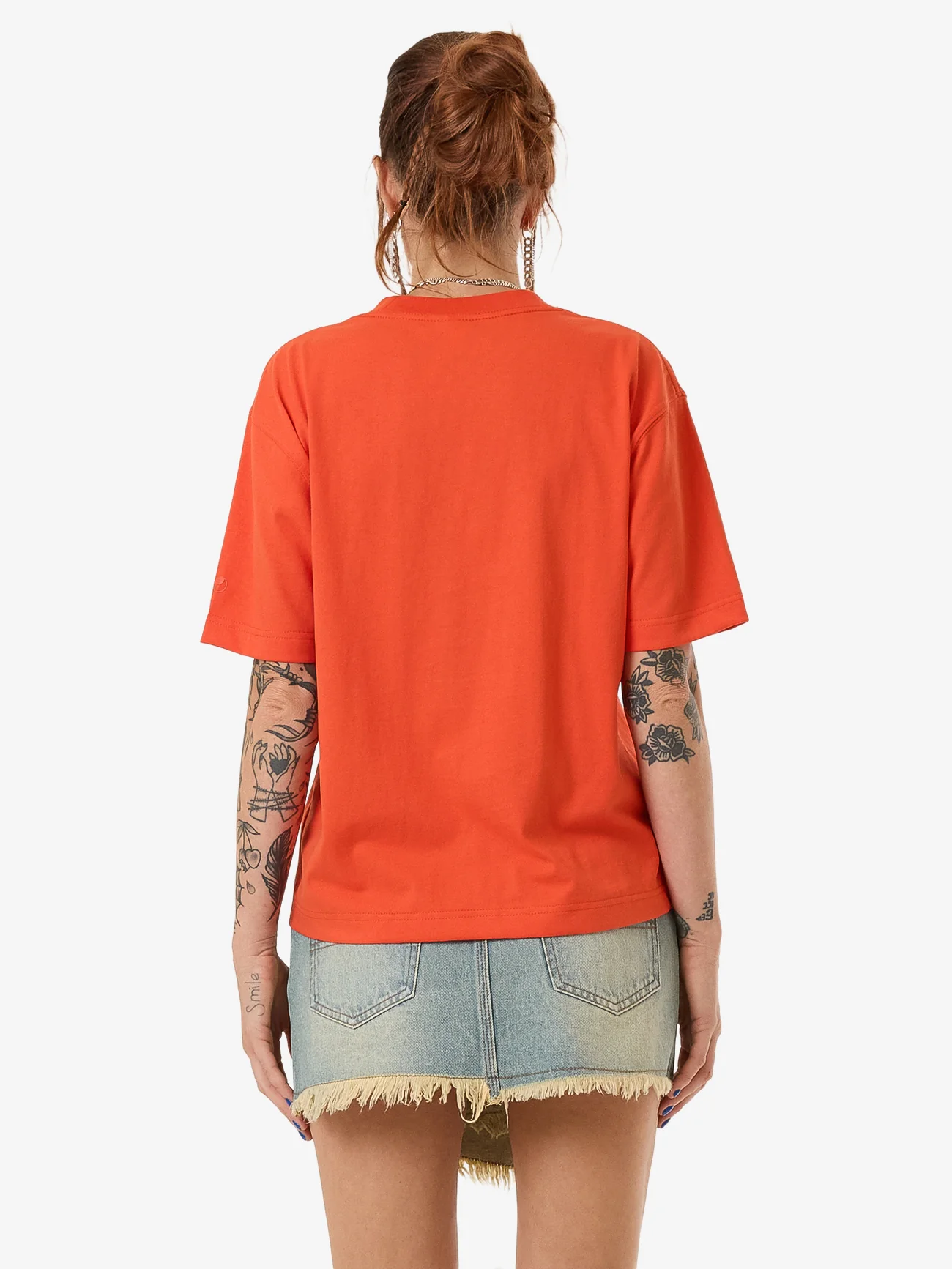Metalx Regular Fit Tee - Cherry Tomato - Image 2