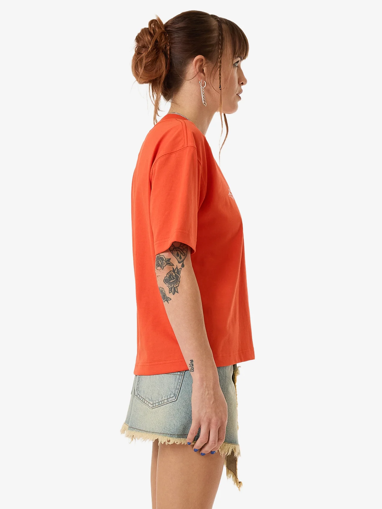 Metalx Regular Fit Tee - Cherry Tomato - Image 4