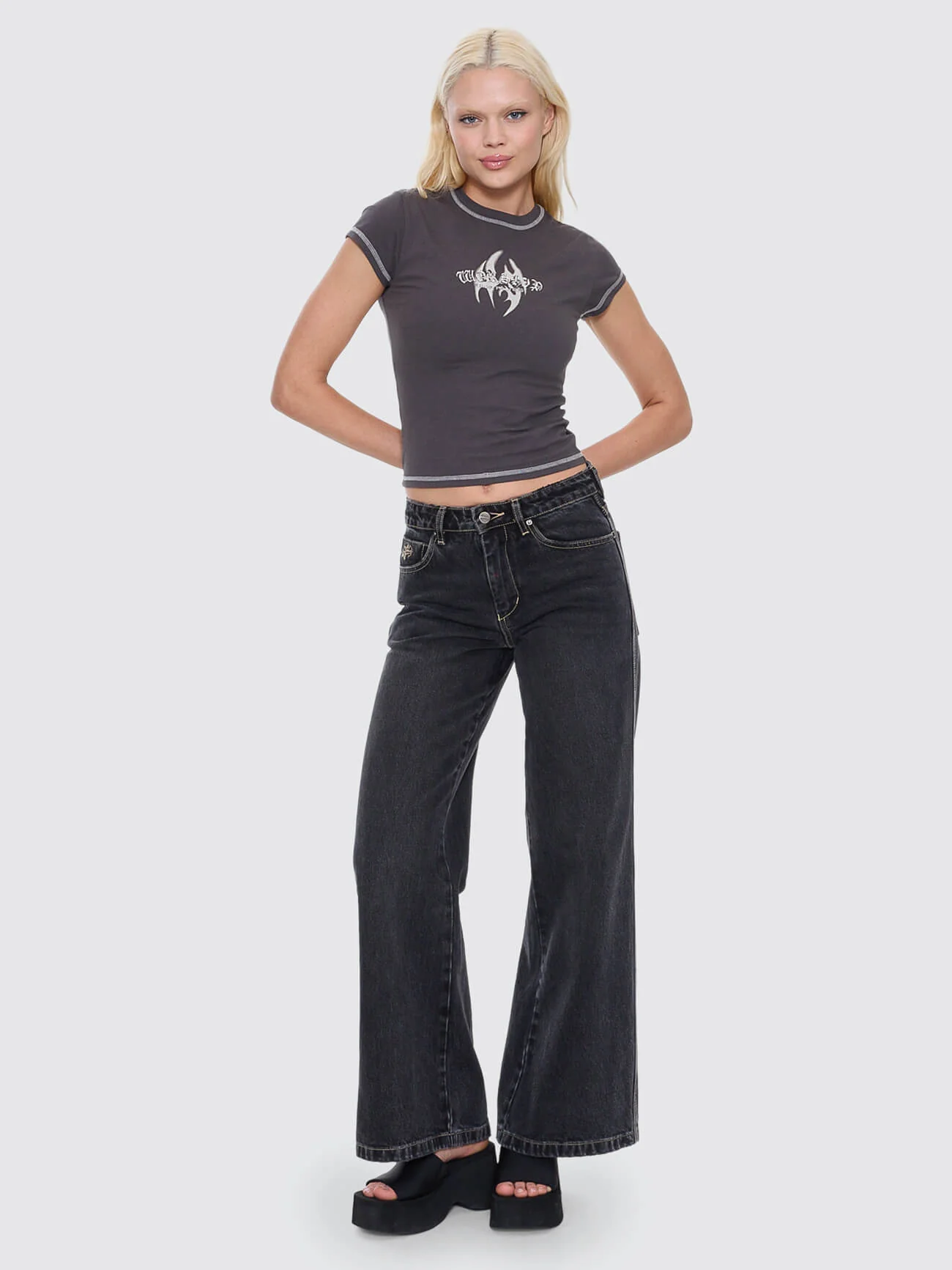 Metalx Sweeper Jean - Black Rinse - Image 6