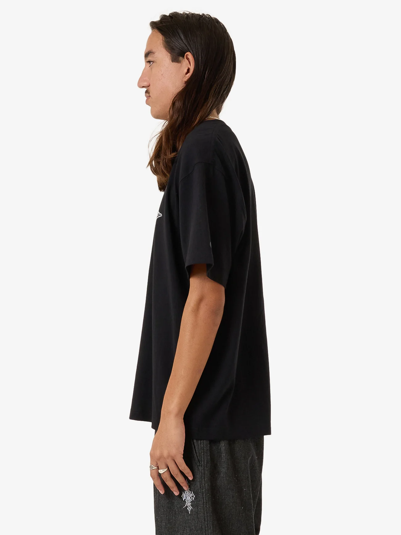 Metalx Tee - Black - Image 3