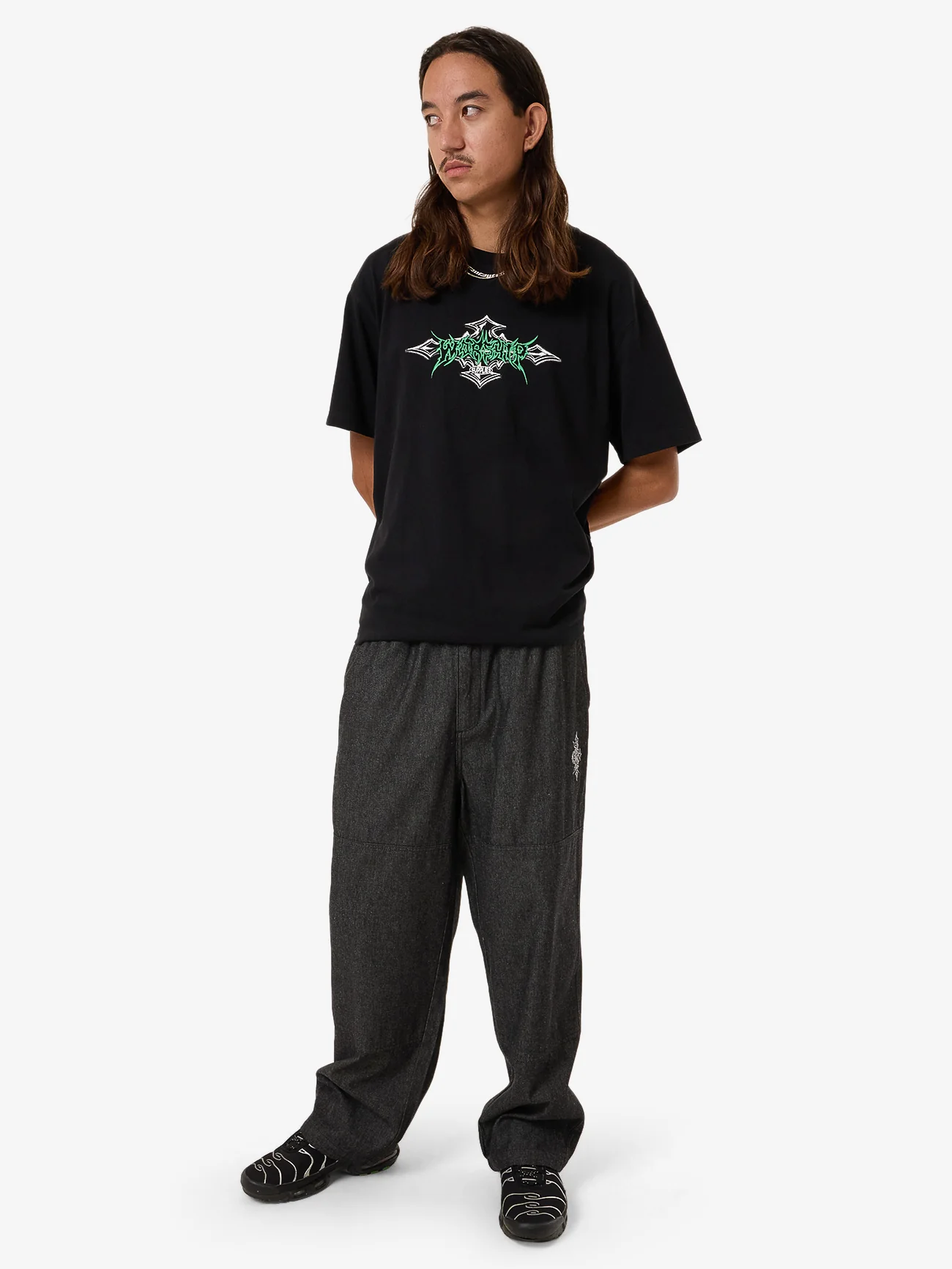 Metalx Tee - Black - Image 6