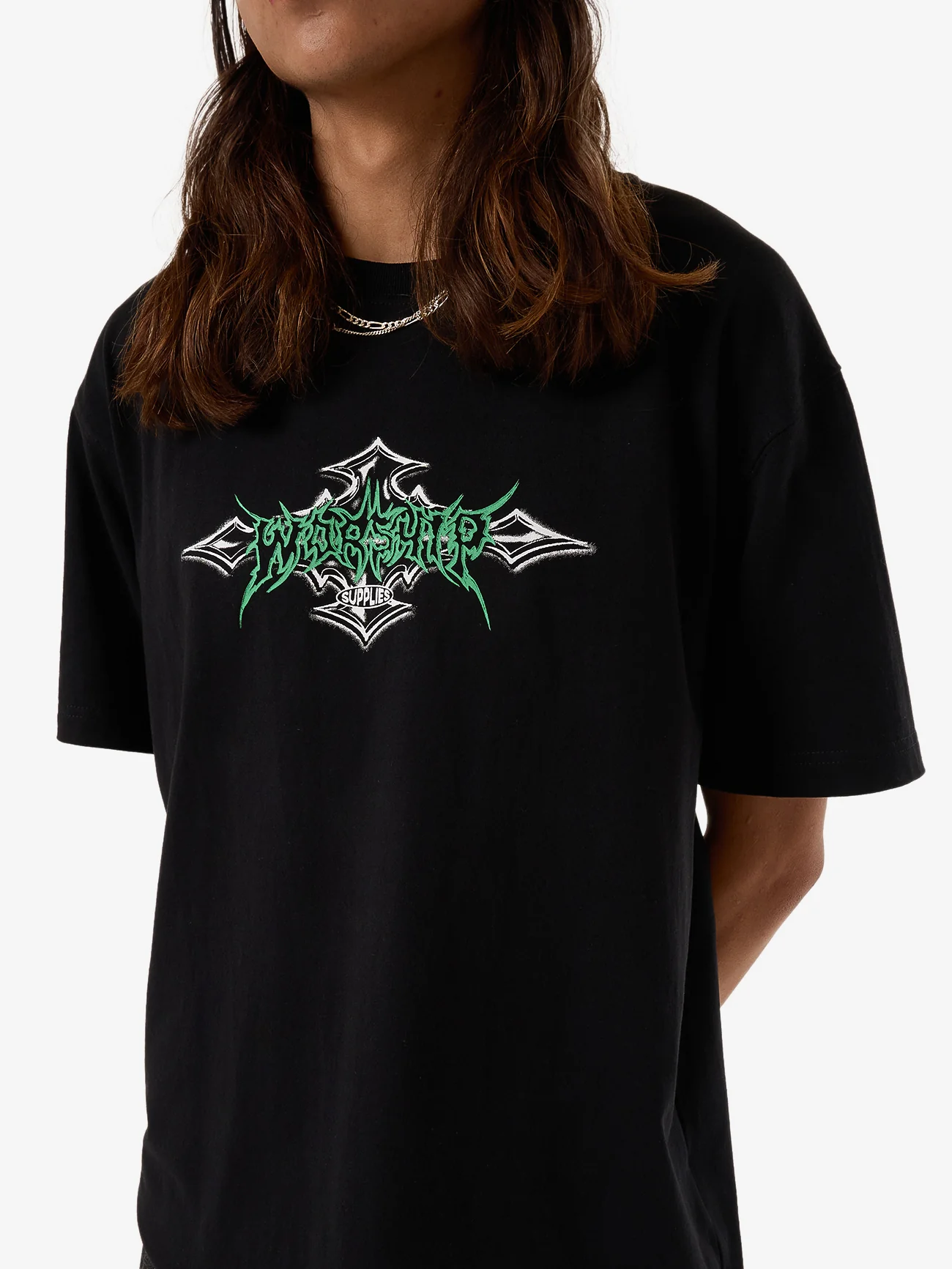 Metalx Tee - Black - Image 7